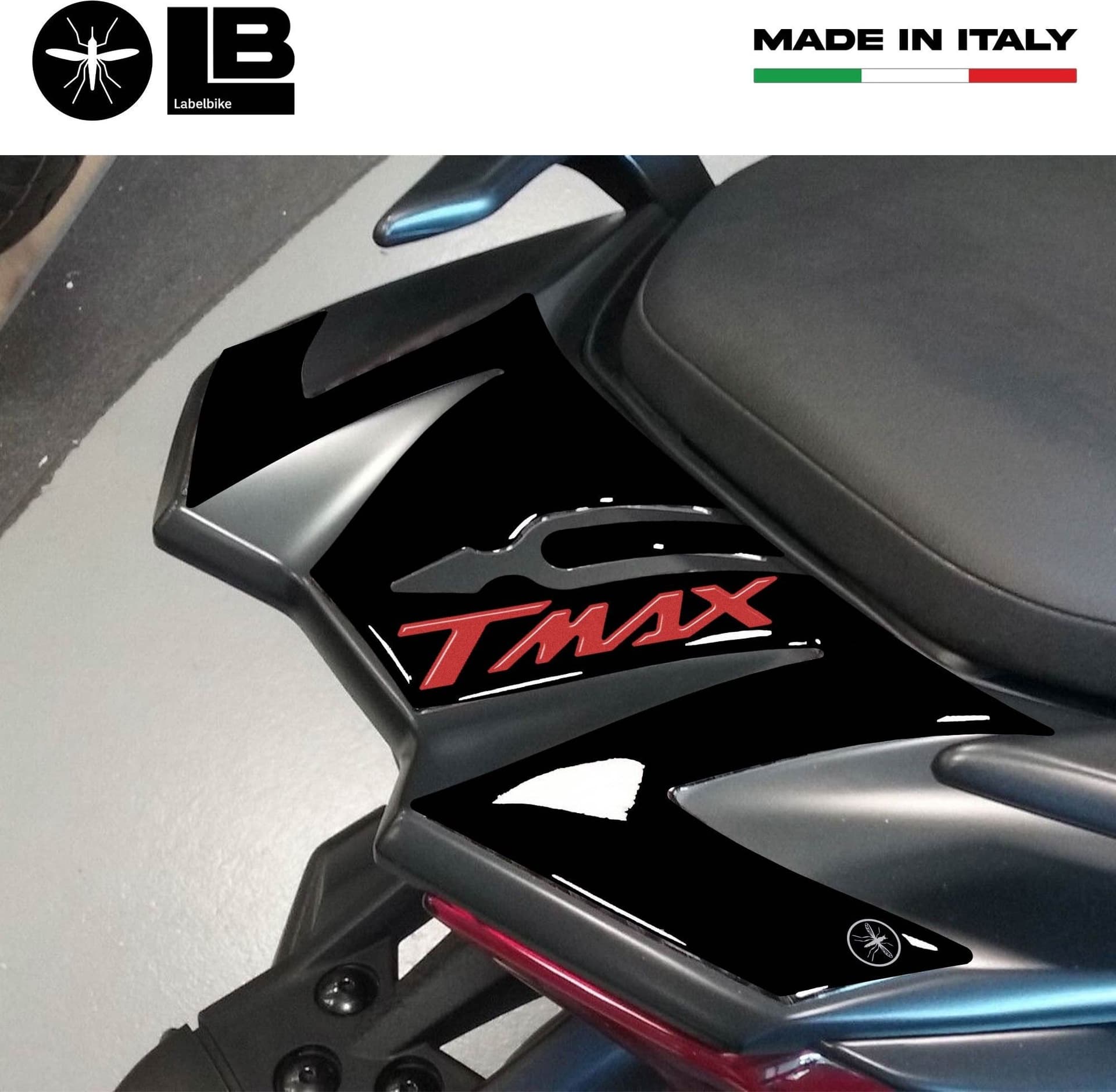ADESIVO in RESINA TMAX 530 Stickers 3D codino compatibile per YAMAHA 2017-2019 in Decalcomanie adesivi e magneti LabelBike - Bibbiano, commercioVirtuoso.it