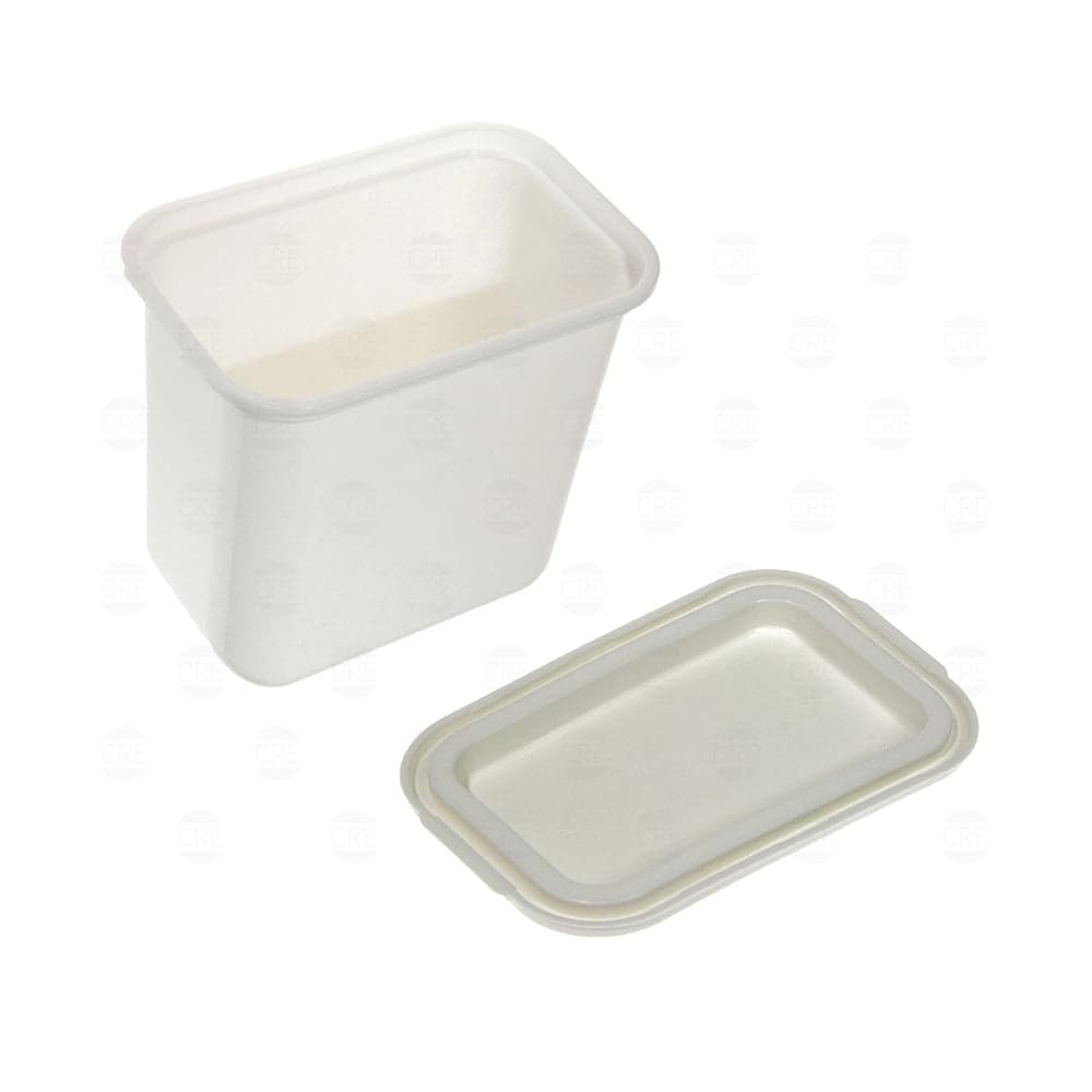 Contenitore Bianco con Coperchio per F18304, F18316, F18436, RotoFry F38436