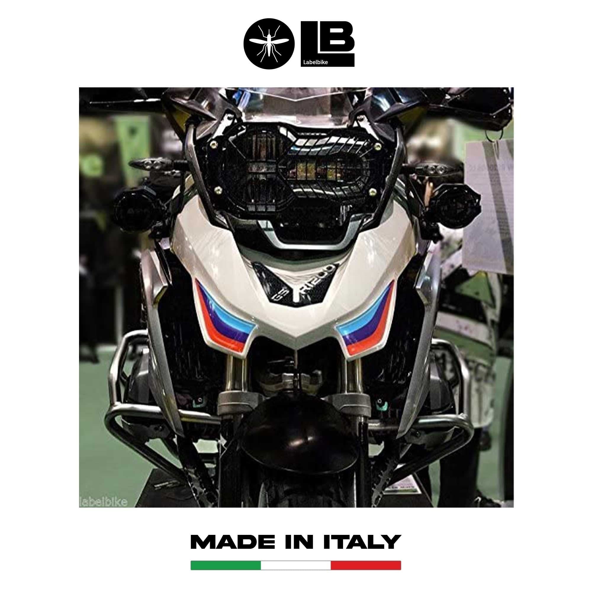 KIT ADESIVI GEL 3D PROTEZIONE FRONTALE compatibile MOTO BMW GS R1200 dal 2013-16 in Decalcomanie adesivi e magneti LabelBike - Bibbiano, commercioVirtuoso.it