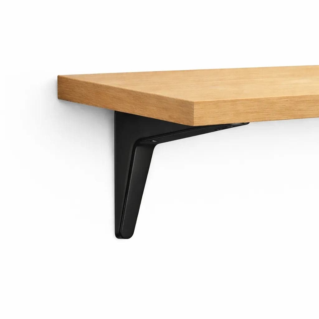 Coppia di Reggimensola per Piani in Legno Nero in prodotto Calandrelli - Napoli, commercioVirtuoso.it