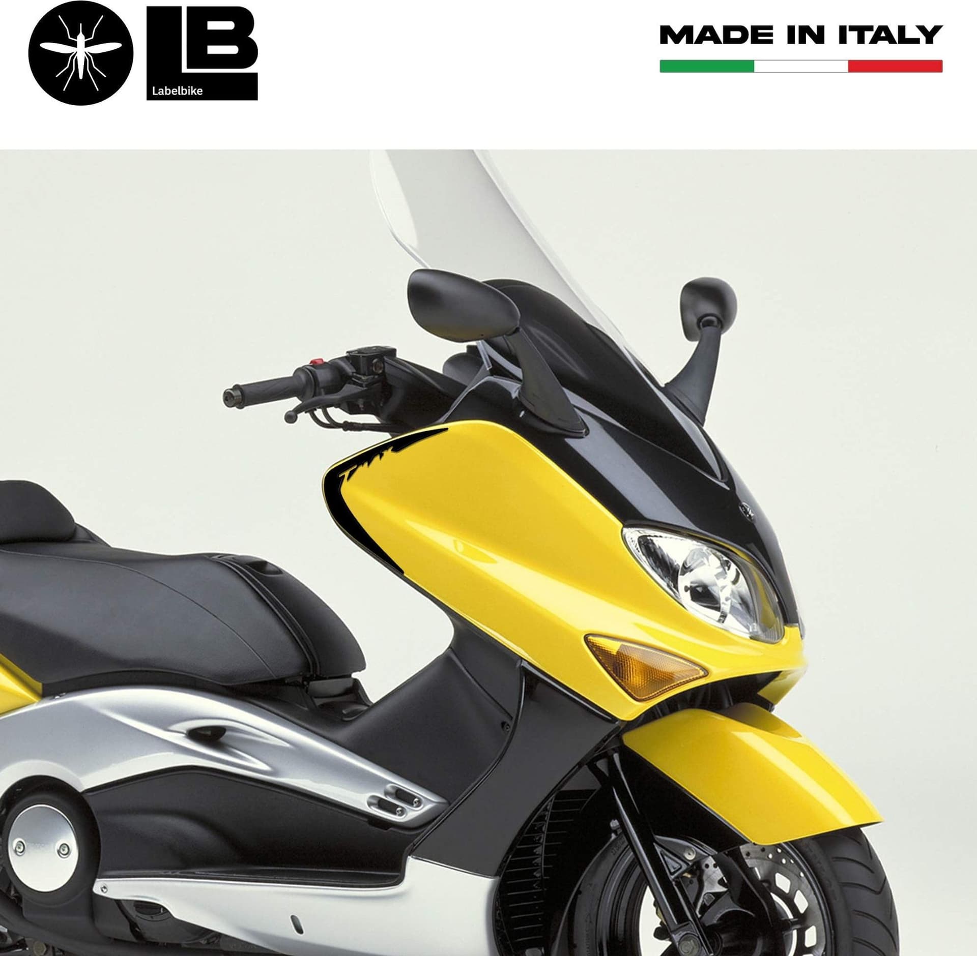 2 ADESIVI-STICKERS 3D PER SPIGOLI compatibili per T MAX YAMAHA TMAX 2001-2007 in Decalcomanie adesivi e magneti LabelBike - Bibbiano, commercioVirtuoso.it