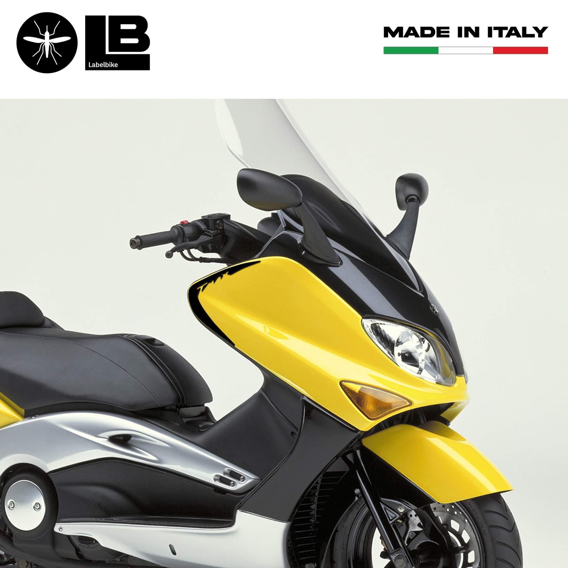 2 ADESIVI-STICKERS 3D PER SPIGOLI compatibili per T MAX YAMAHA TMAX 2001-2007 in Decalcomanie adesivi e magneti LabelBike - Bibbiano, commercioVirtuoso.it
