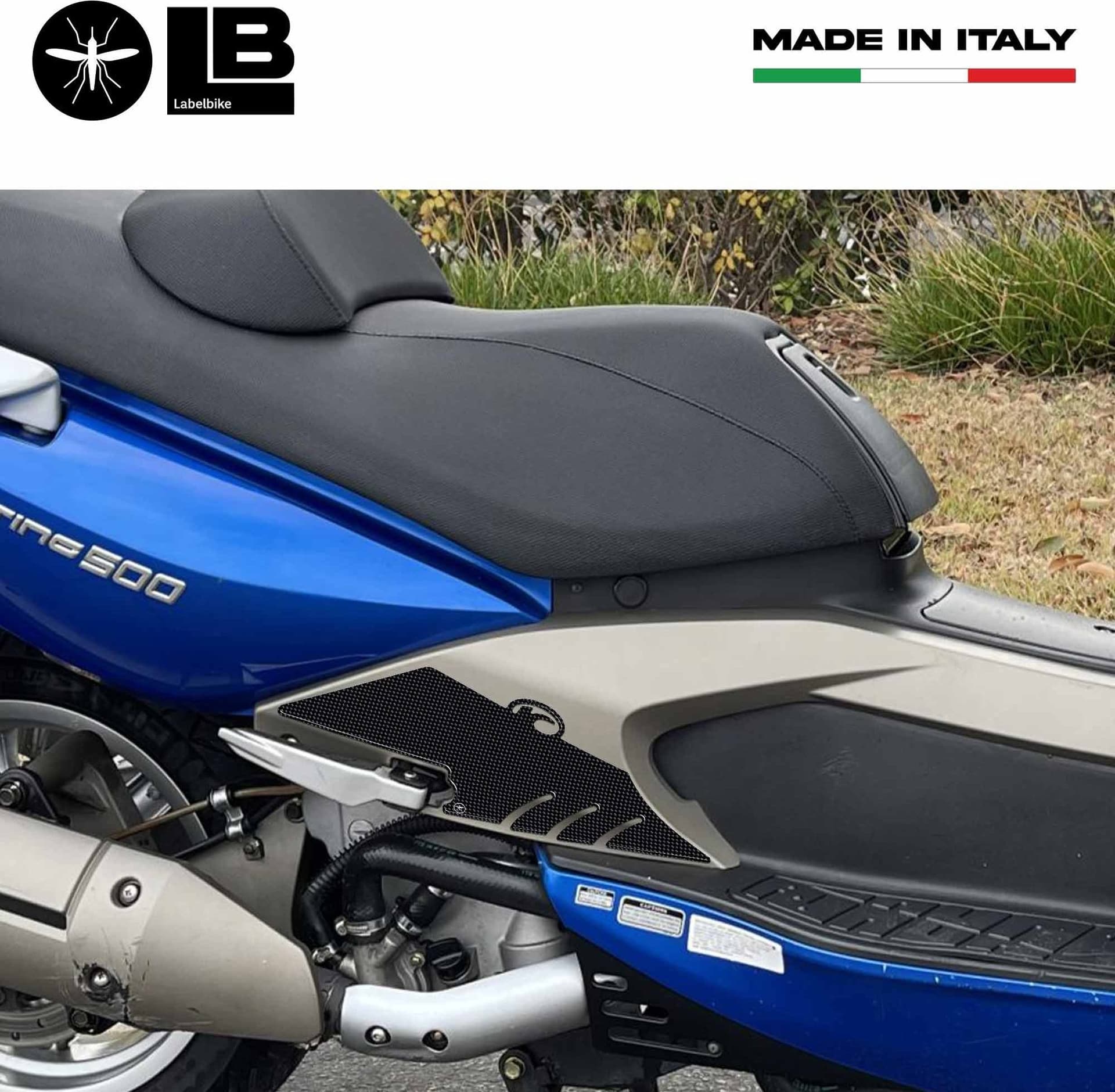 2 PROTEZIONI gel 3D PIEDI PASSEGGERO per XCITING 250-300-500 compatibili KYMCO in Poggiapiedi LabelBike - Bibbiano, commercioVirtuoso.it
