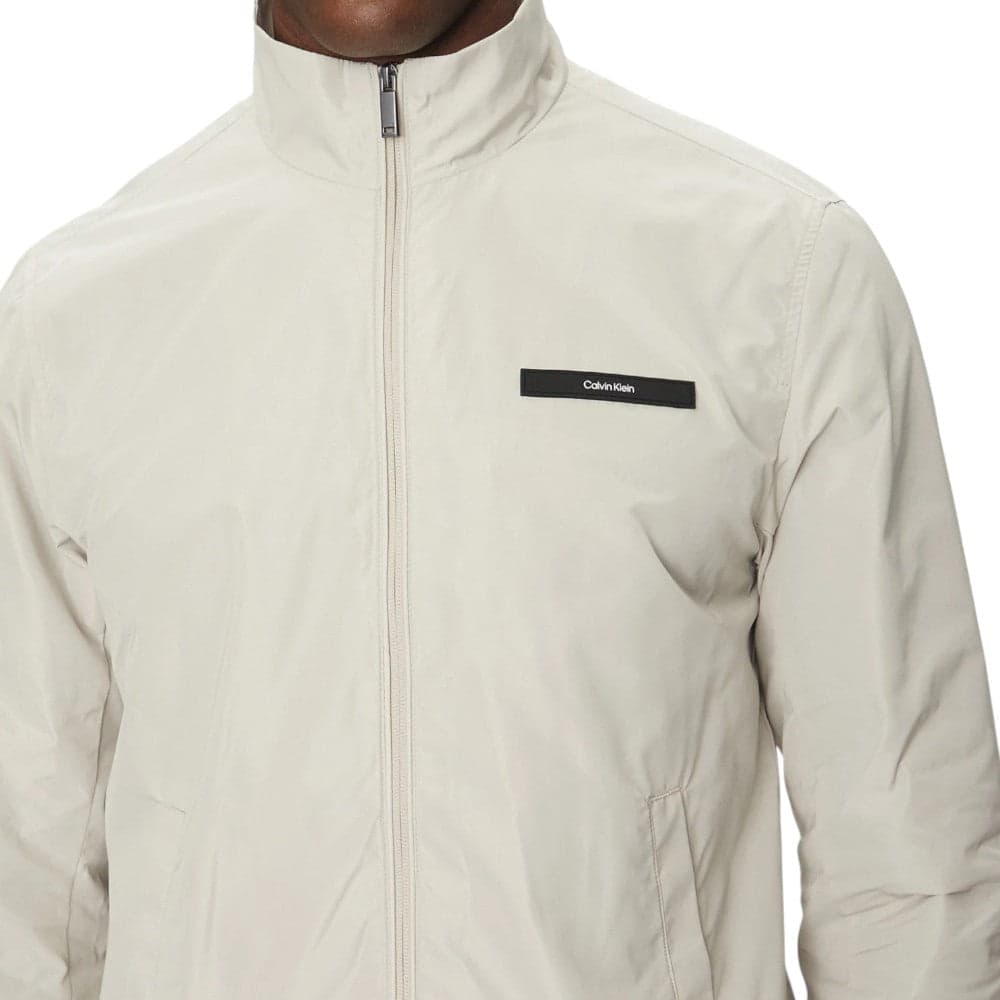 Calvin Klien giacca primaverile in nylon beige K10K114111PE0 Giubbini Calvin Klein