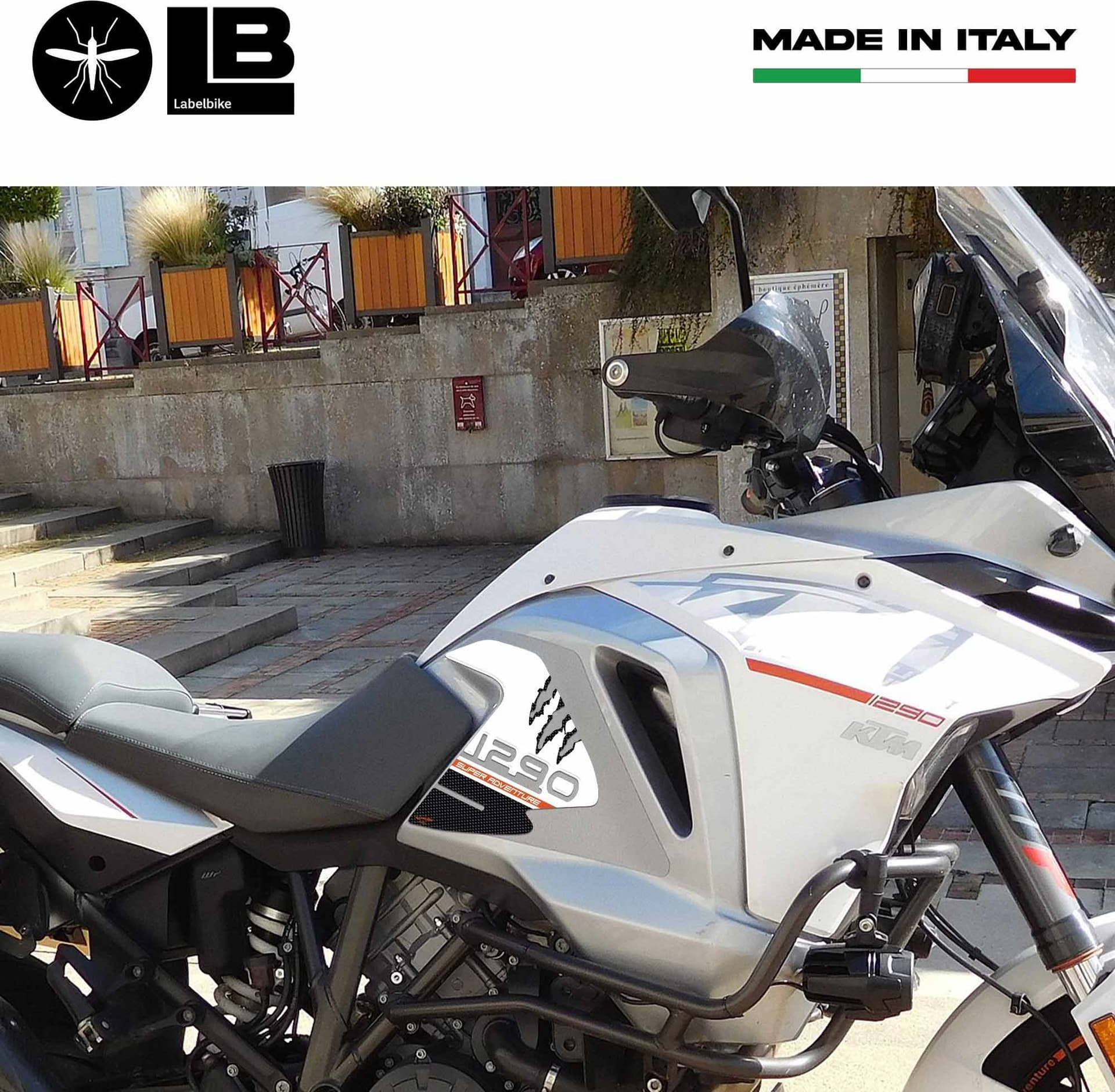 Kit Adesivi Serbatoio compatibili con Ktm 1290 Super Adventure S-T-R 2015-2020 in Decalcomanie adesivi e magneti LabelBike - Bibbiano, commercioVirtuoso.it