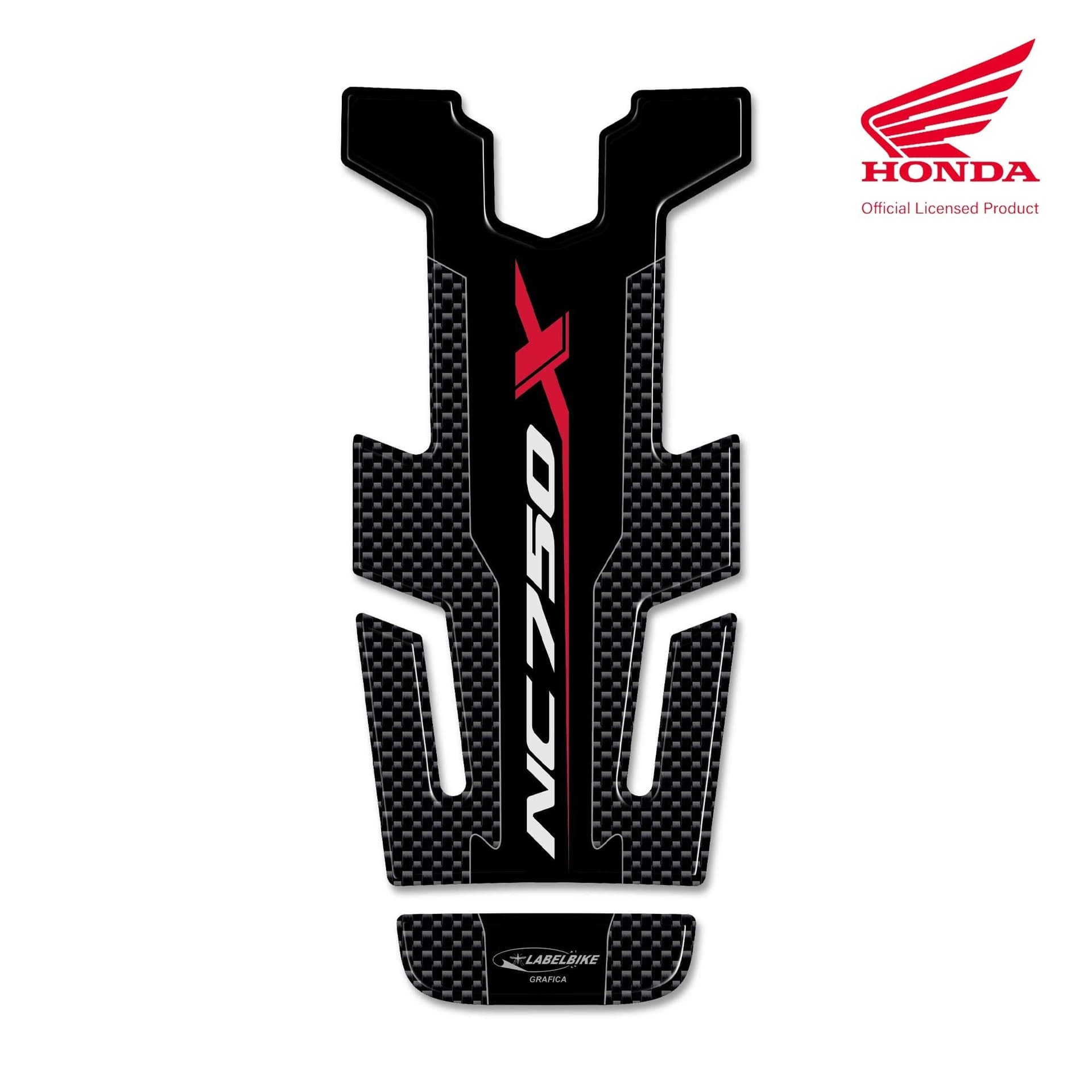 Paraserbatoio ADESIVO 3D compatibile per NC 750 X MOTO HONDA NC750X 2016-2020 in Paraserbatoio LabelBike - Bibbiano, commercioVirtuoso.it