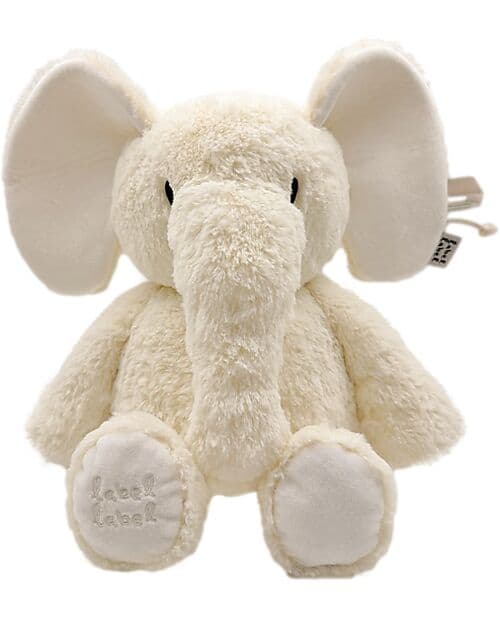 Peluche Elly L'Elefante - Avorio - Grande Label Label