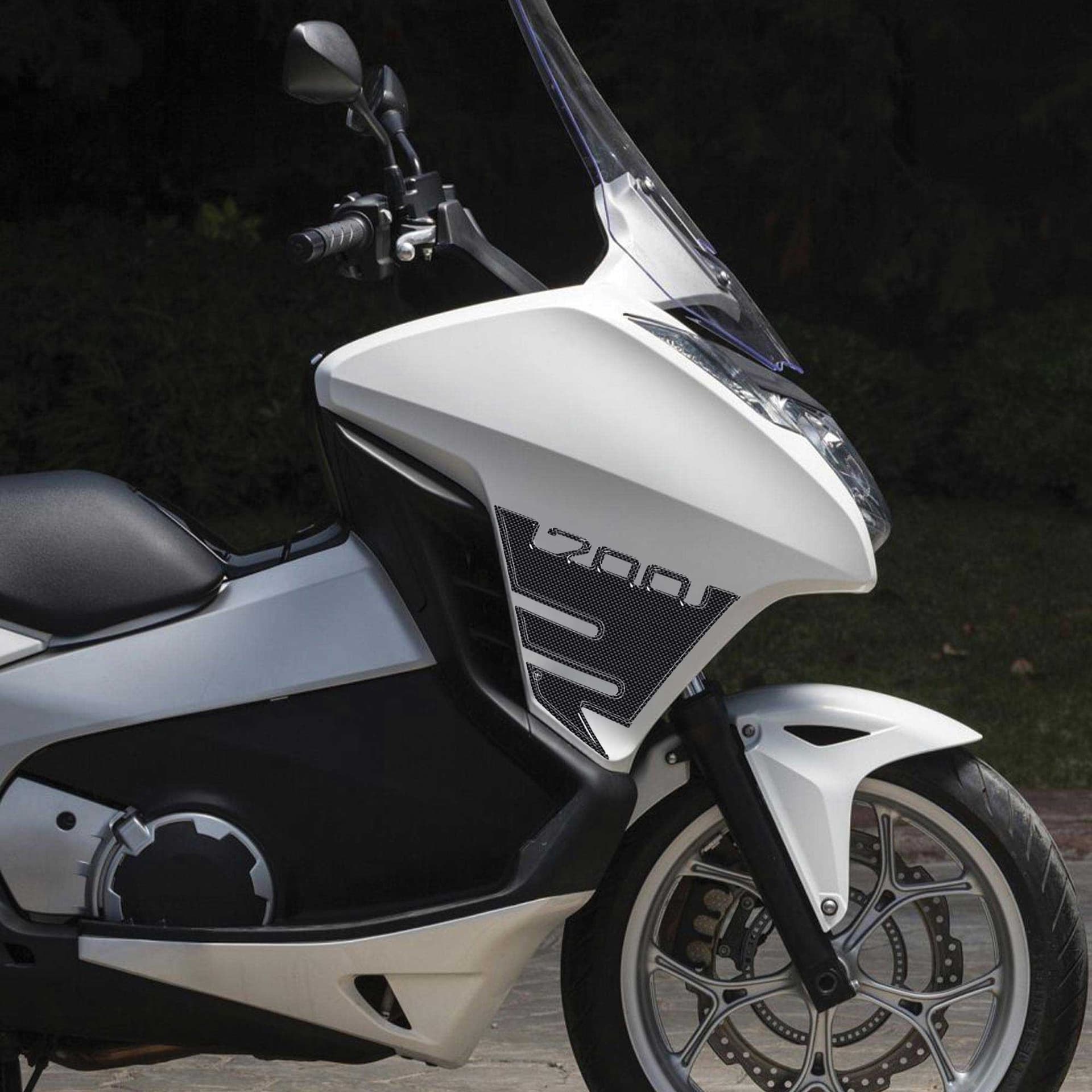2 Adesivi in gel 3D Protezione Fianchi compatibili per Scooter Honda Integra 700 in Decalcomanie adesivi e magneti LabelBike - Bibbiano, commercioVirtuoso.it