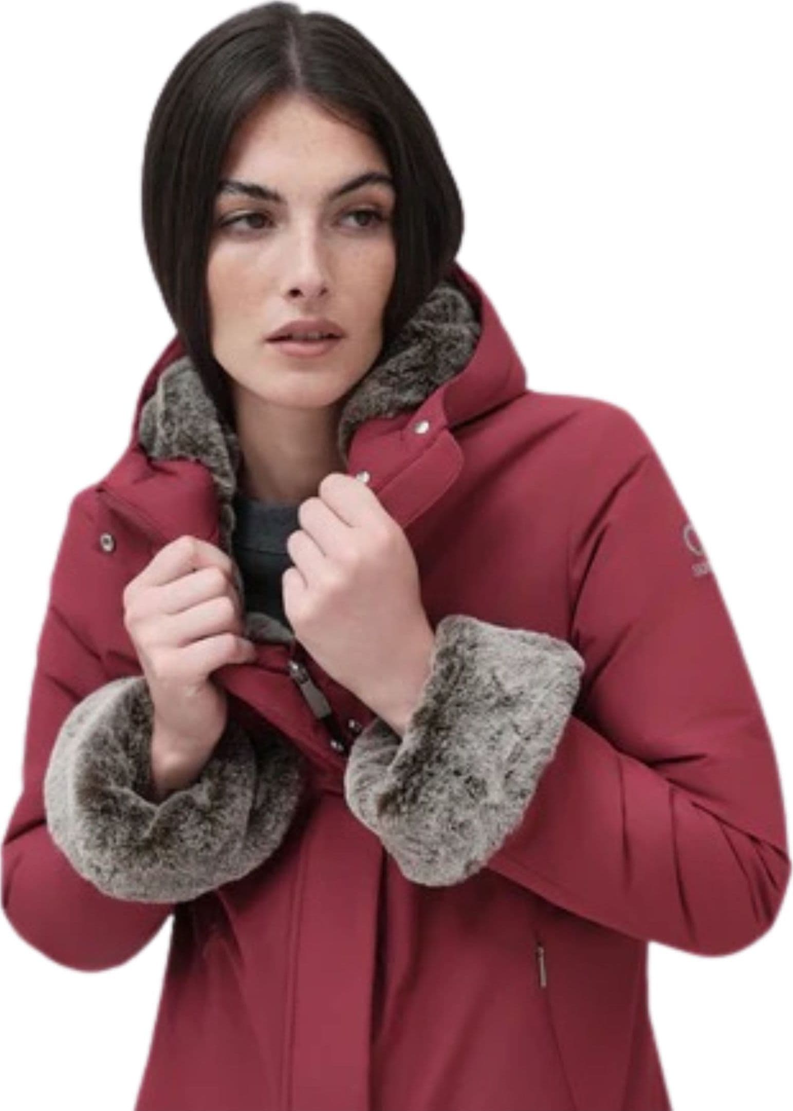 SUNS Giubbotto Donna suns Roberta Fur Blueberry da donna in Giacche Drestige - Casamassima, commercioVirtuoso.it