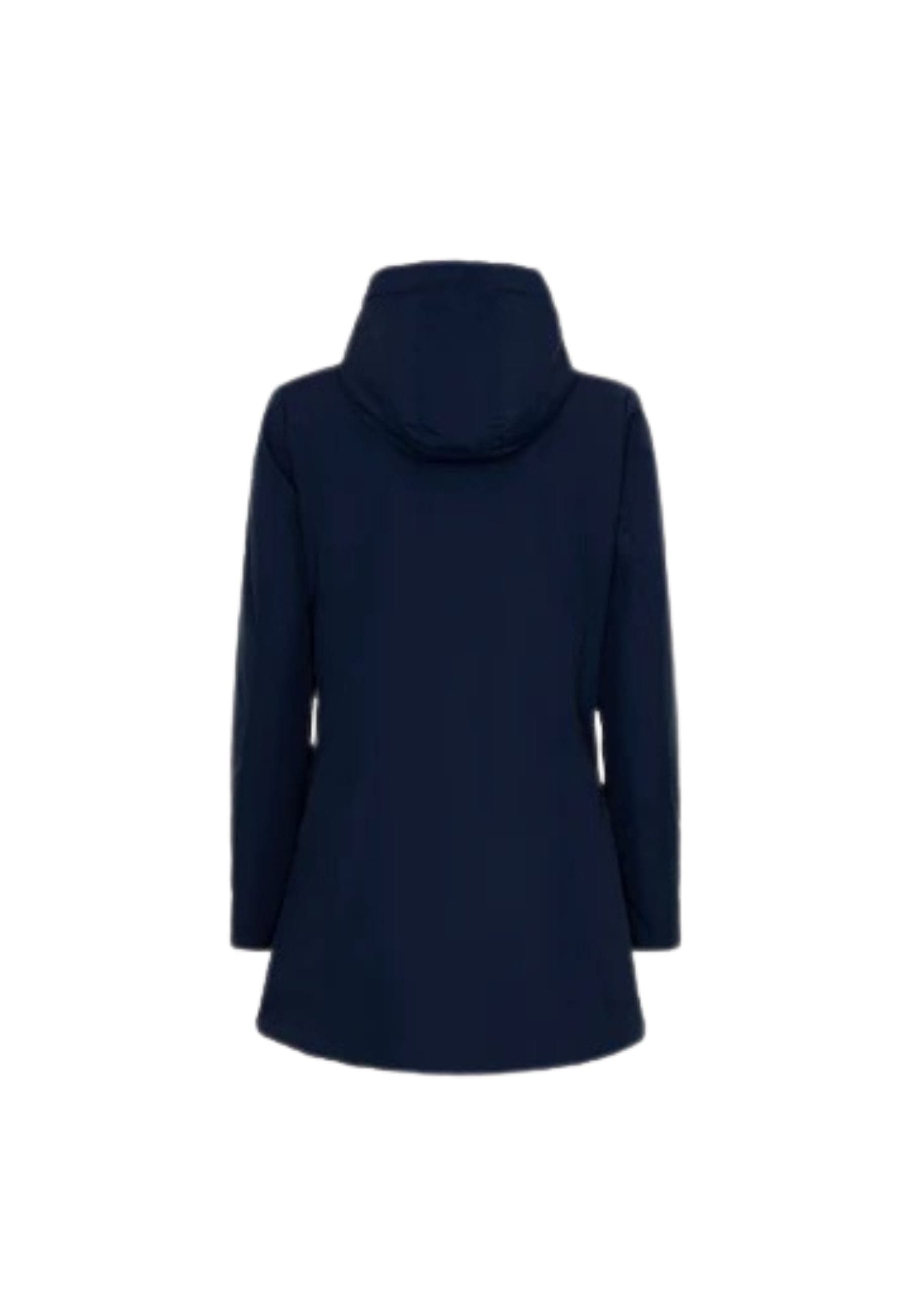 SUNS Giubbotto Donna suns Aurelia long velour Navy da donna in Giacche Drestige - Casamassima, commercioVirtuoso.it