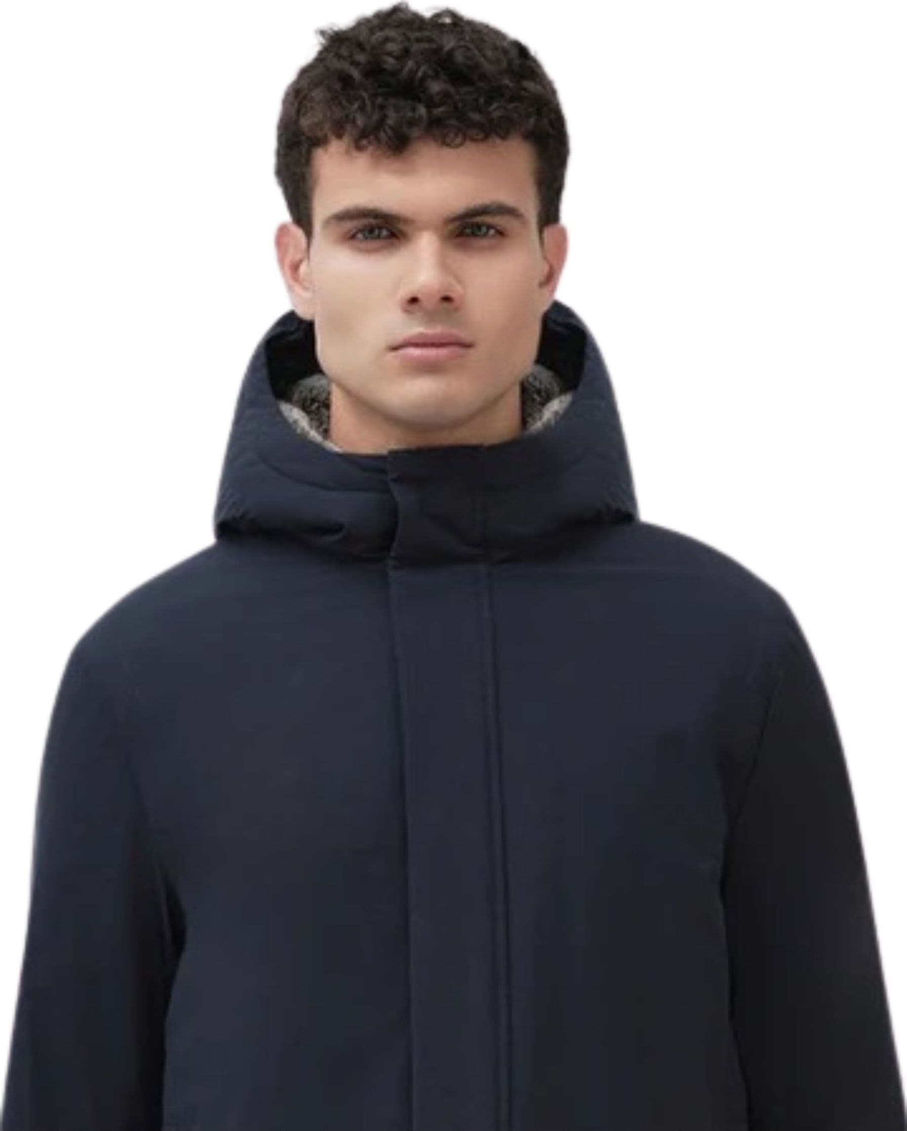 SUNS Giubbotto Uomo suns Montebianco fur Dark Blue da uomo in Giacche Drestige - Casamassima, commercioVirtuoso.it