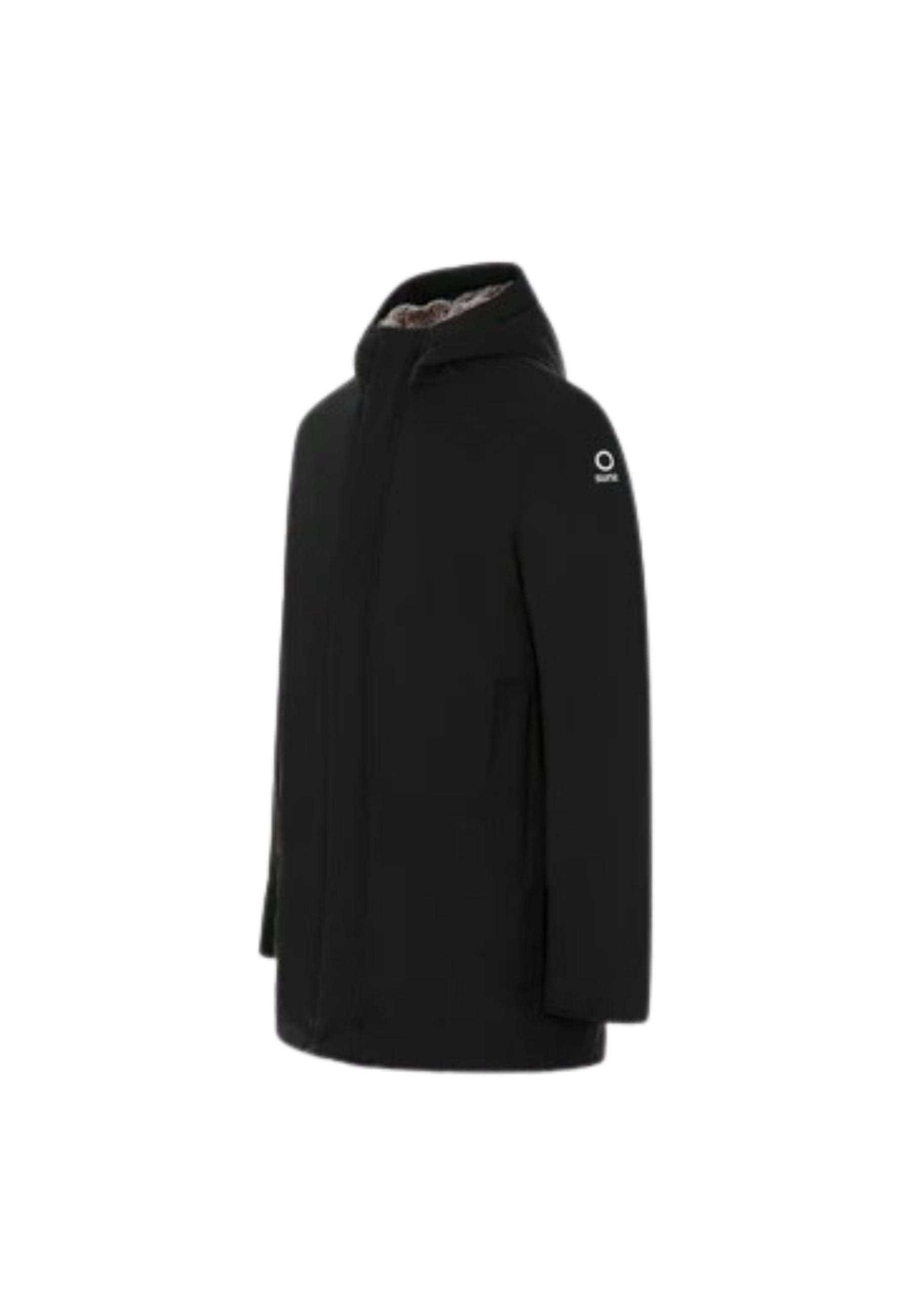 SUNS Giubbotto Uomo suns Gransasso Fur Black da uomo in Cappotti Drestige - Casamassima, commercioVirtuoso.it