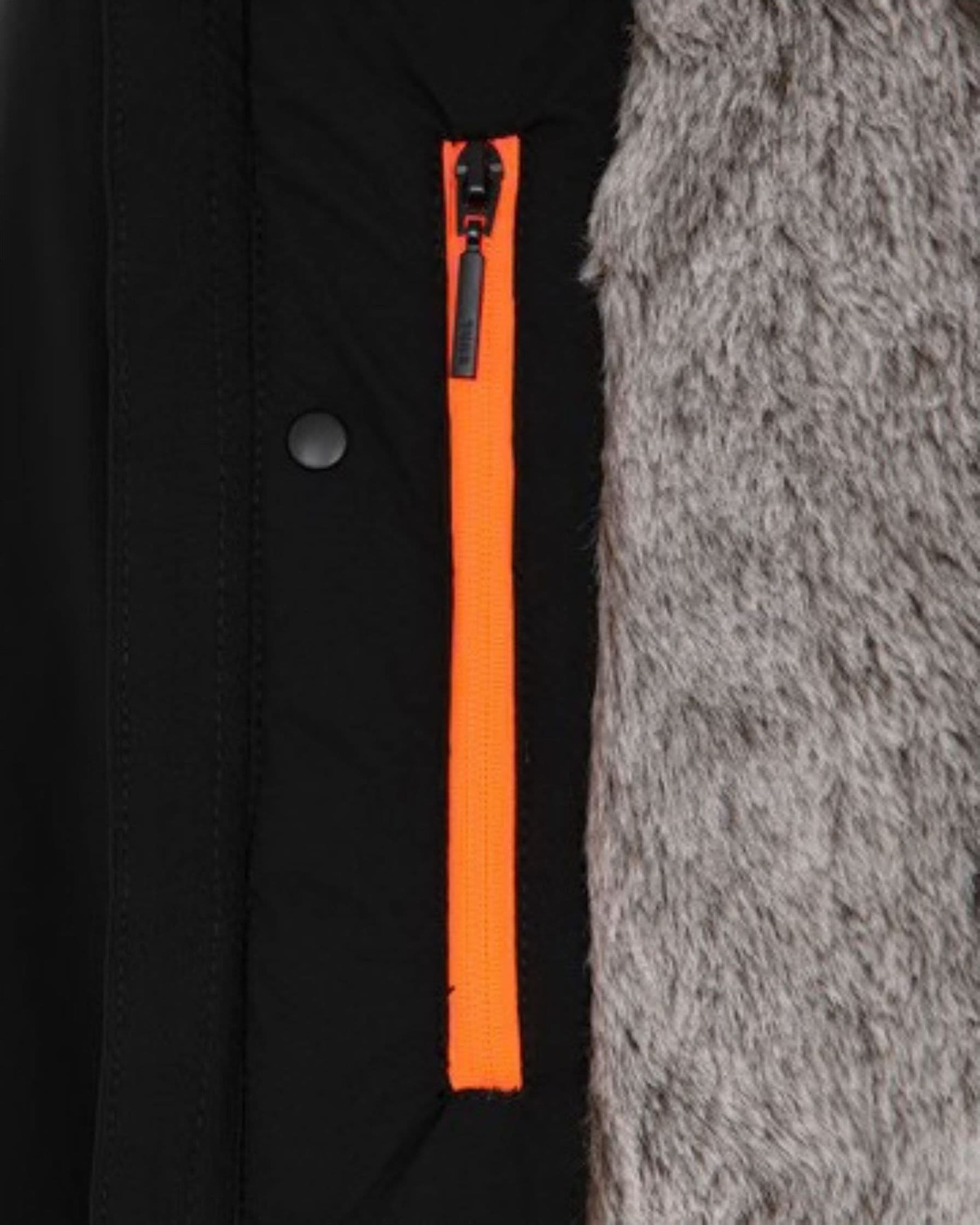 SUNS Giubbotto Uomo suns Gransasso Fur Black da uomo in Cappotti Drestige - Casamassima, commercioVirtuoso.it