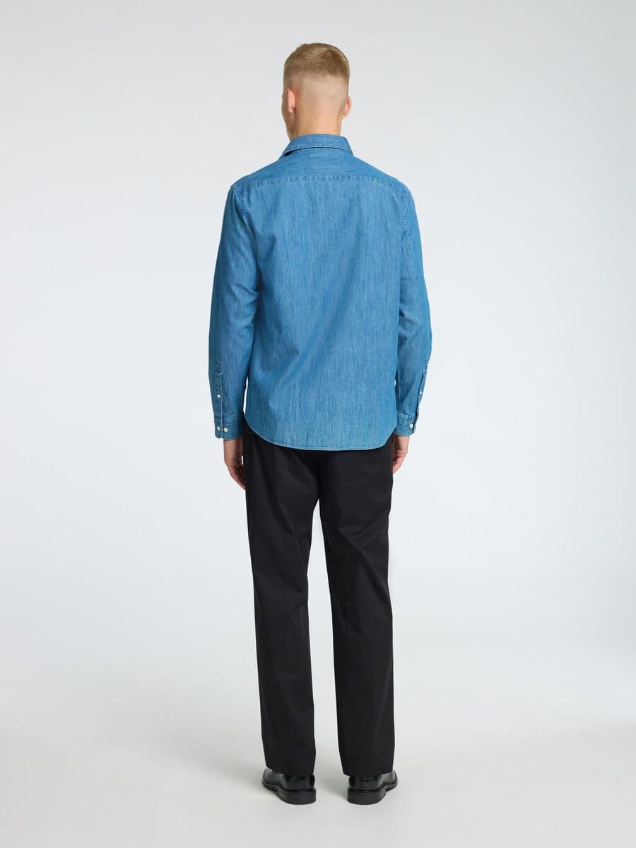 SELECTED Camicia Uomo Selected Jeans da uomo in Camicie casual Drestige - Casamassima, commercioVirtuoso.it