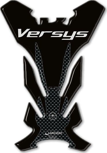 PARASERBATOIO ADESIVO/STICKER 3D RESINA GEL compatibile per MOTO KAWASAKI VERSYS in Paraserbatoio LabelBike - Bibbiano, commercioVirtuoso.it