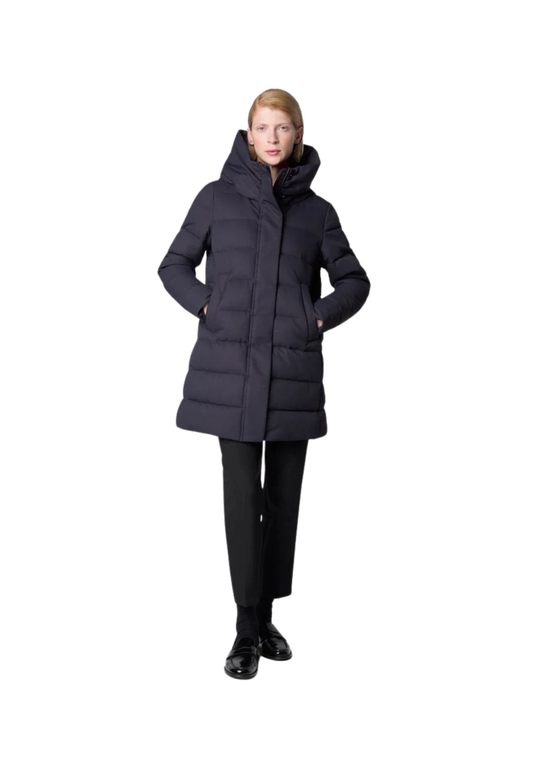SAVE THE DUCK Giubbotto Donna Save the Duck Tatiana Blue Black da donna in Giacche Drestige - Casamassima, commercioVirtuoso.it
