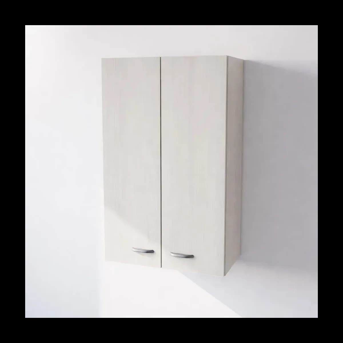 Pensile Cucina in Legno Nobilitato Larice Bianco con 1 Anta Altezza 90 cm in prodotto Calandrelli - Napoli, commercioVirtuoso.it