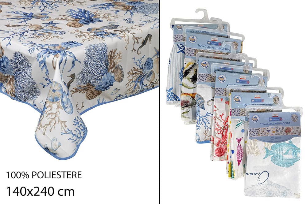 Tovaglia antimacchia Summer 140x240cm in Tovaglie Save The Money - Rimini, commercioVirtuoso.it