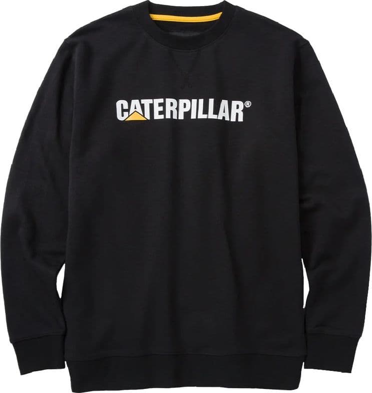 Felpa Uomo girocollo Caterpillar CAT - Midweight Crewneck Sweatshirt Black