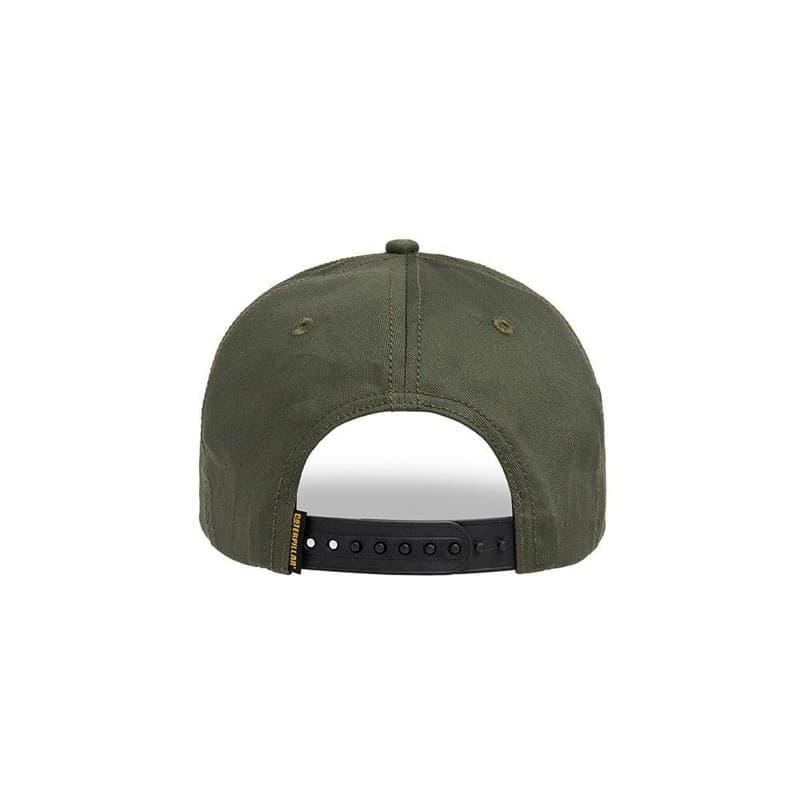 Berretto visiera precurvata Caterpillar CAT Patch Cap Green in Cappellini da baseball 3A Moda Mare Sport - Bellaria Igea Marina, commercioVirtuoso.it