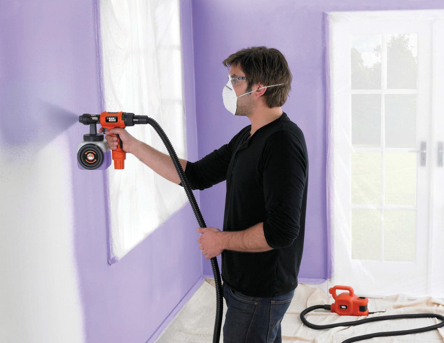 Black+Decker Pistola A Spruzzo Hvlp200C-It 400 W in Spruzzatori di vernice BricoGo - Marano di Napoli, commercioVirtuoso.it
