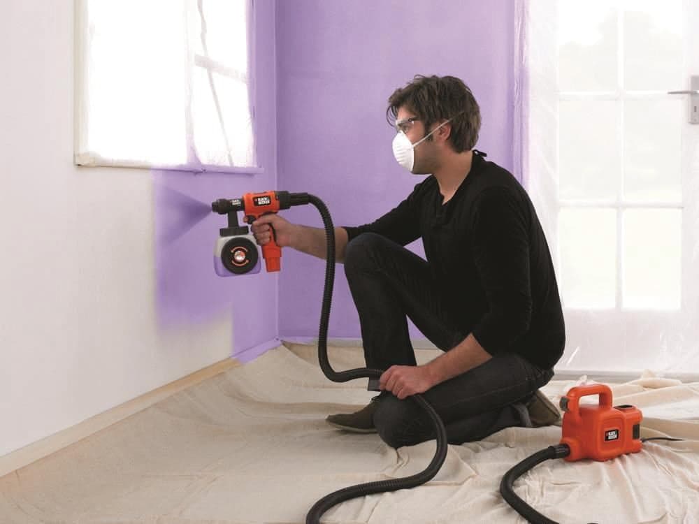 Black+Decker Pistola A Spruzzo Hvlp400C-It 450 W Base Da Terra in Spruzzatori di vernice BricoGo - Marano di Napoli, commercioVirtuoso.it