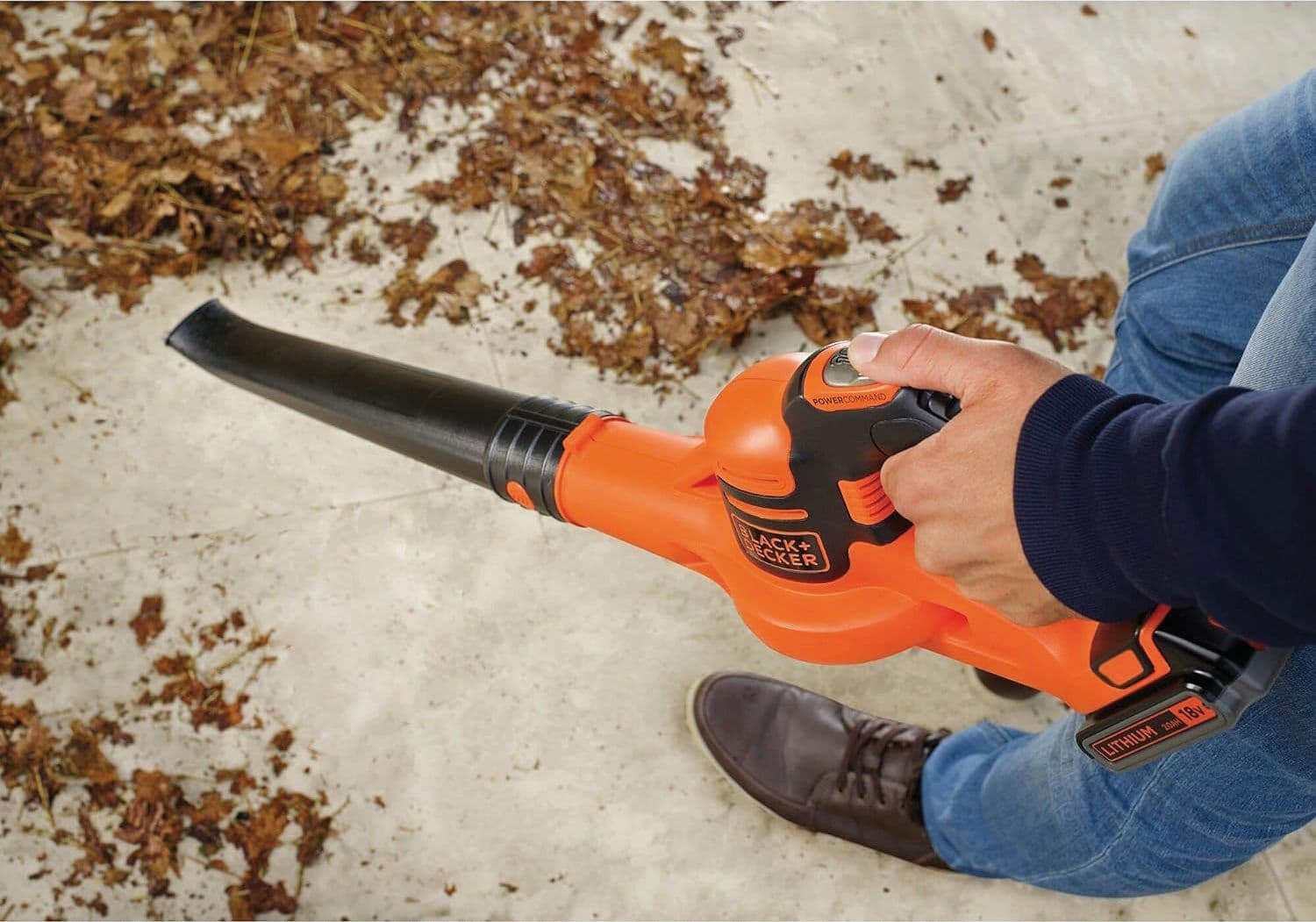 Black+Decker Soffiatore Power Command A Batteria Gwc1820Pc-Qw 18 V 2,0 Ah in Aspirafoglie BricoGo - Marano di Napoli, commercioVirtuoso.it