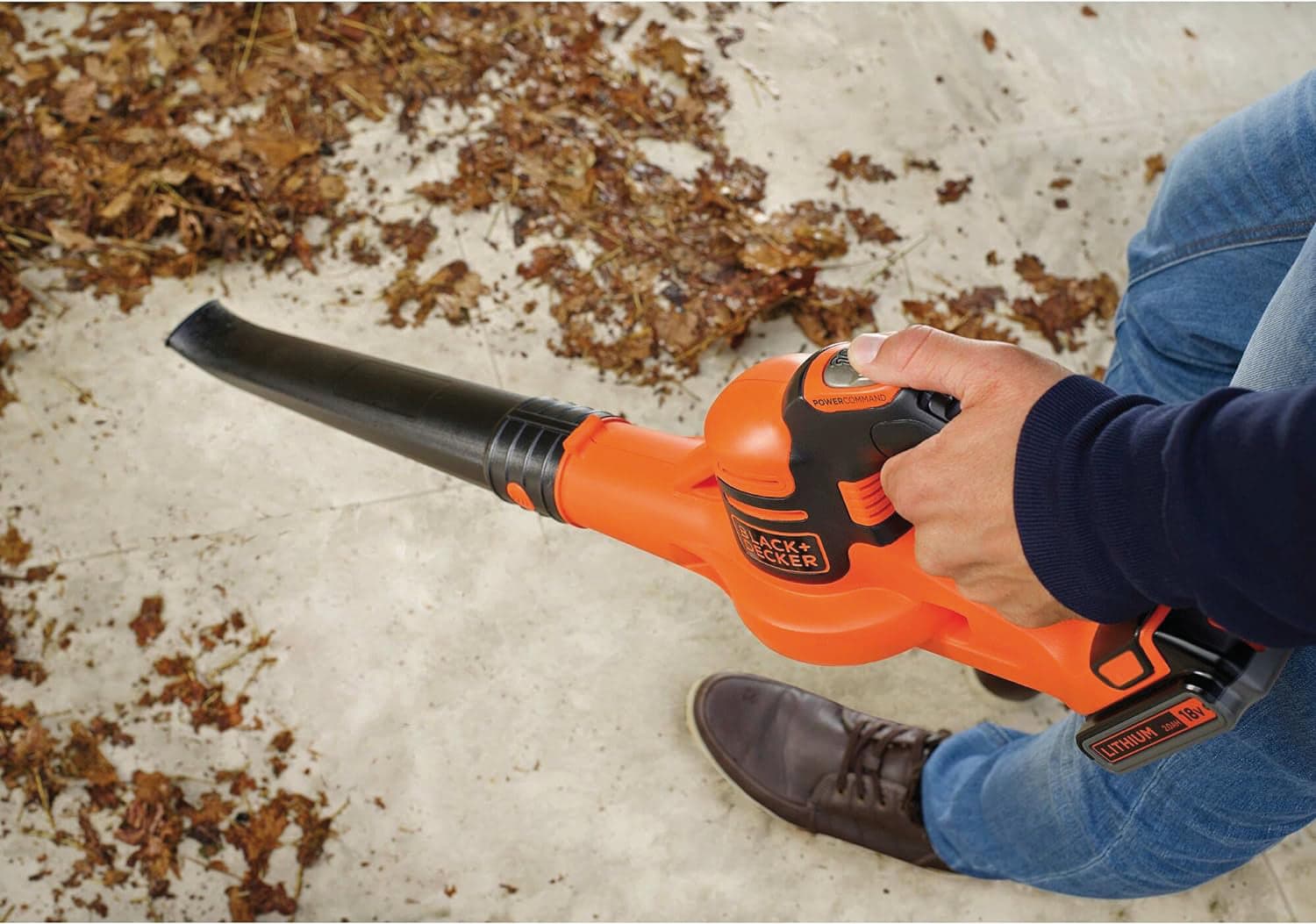 Black+Decker Soffiatore Power Command A Batteria Gwc1820Pc-Qw 18 V 2,0 Ah in Aspirafoglie BricoGo - Marano di Napoli, commercioVirtuoso.it
