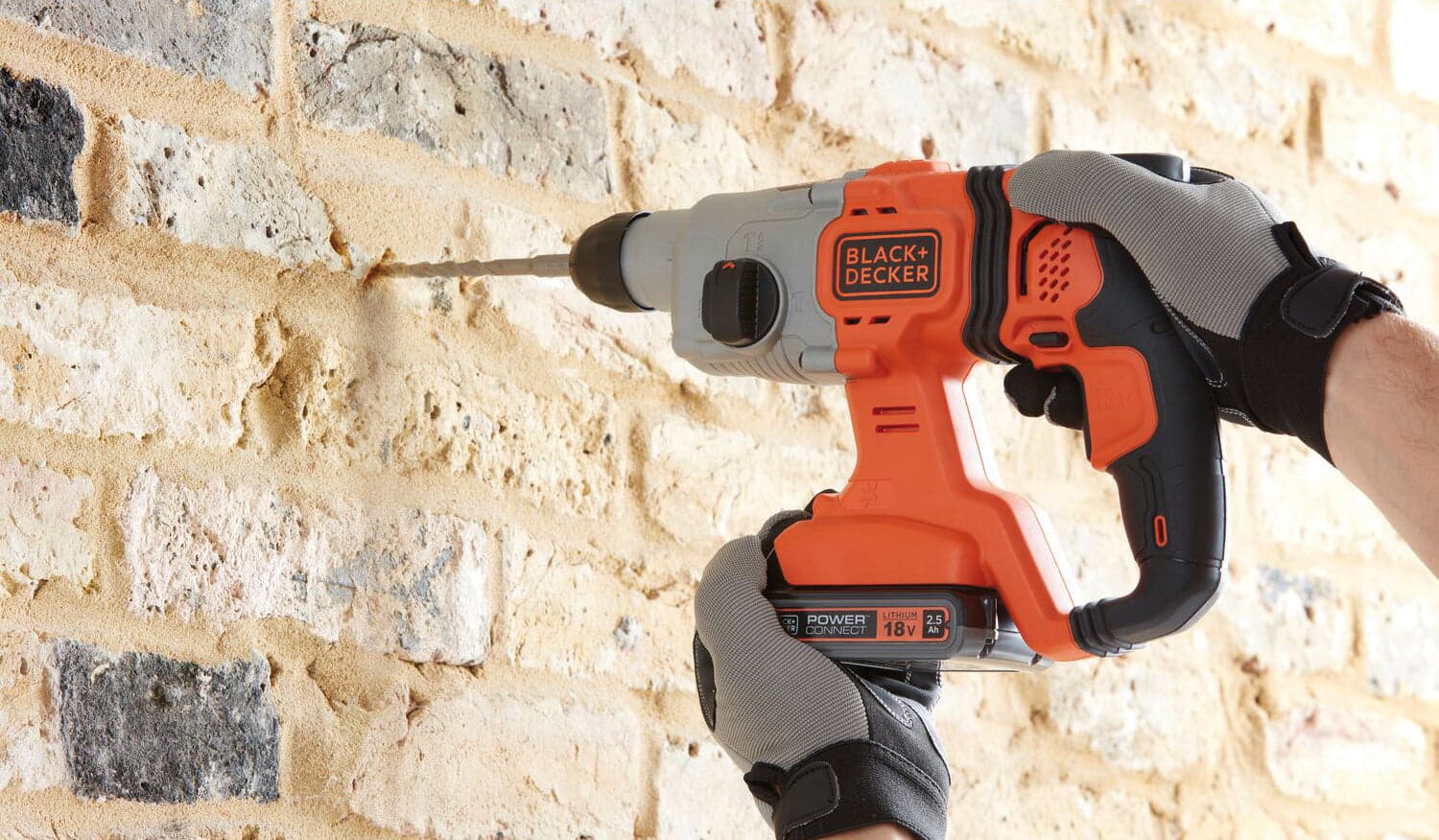 Black+Decker Tassellatore A Batteria Bcd900E2K-Qw Sds 18V 2 Batterie 2,5 Ah in Trapani a percussione BricoGo - Marano di Napoli, commercioVirtuoso.it