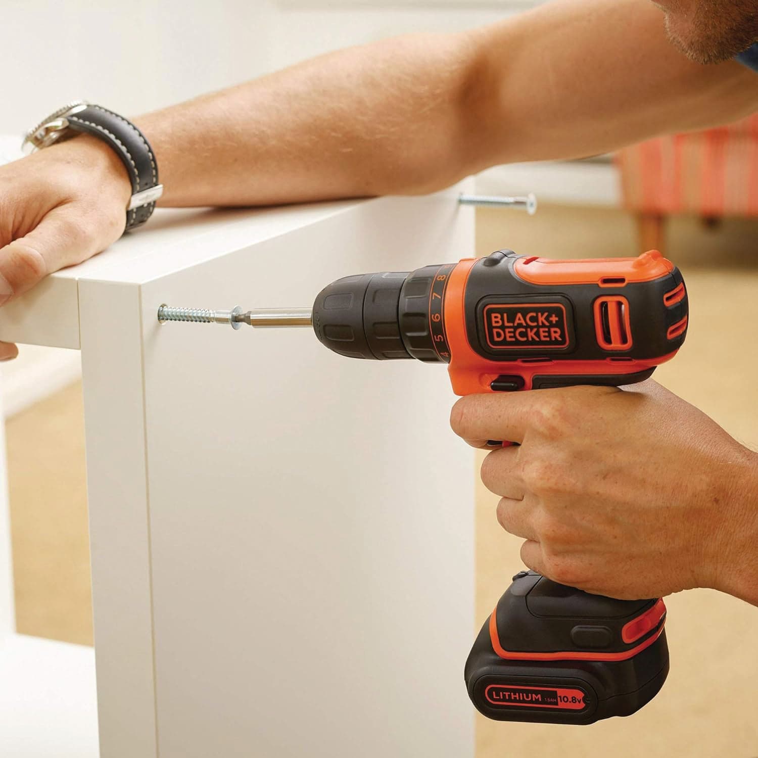 Black+Decker Trapano Avvitatore Bdcdd121Bka-Qw 10,8V 2 Batterie 1,5 Ah Valig.+40 Acc. in Trapani avvitatori BricoGo - Marano di Napoli, commercioVirtuoso.it
