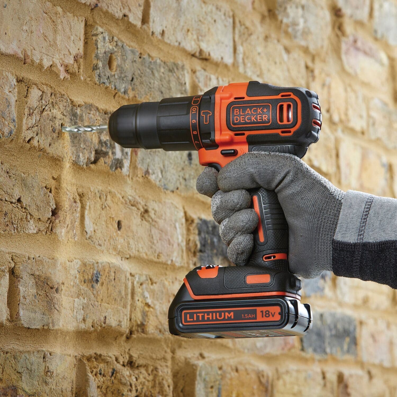 Black+Decker Trapano Avvitatore A Percussione Bdchd18Kb-Qw 18V 2 Batterie 1,5 Ah in Trapani avvitatori BricoGo - Marano di Napoli, commercioVirtuoso.it