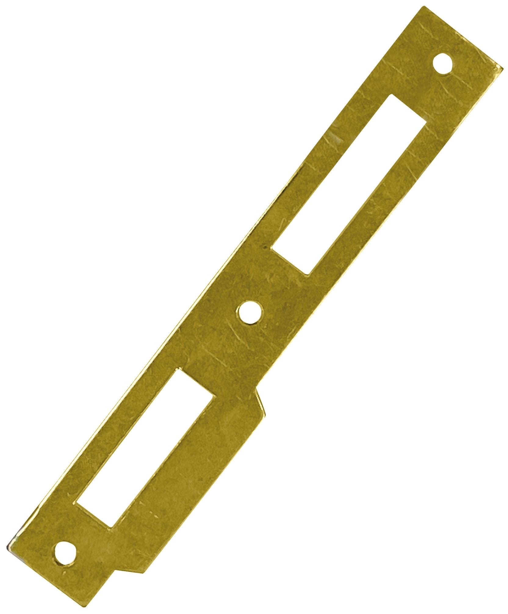 Contropiastra B Quadro C Aletta Mm 135 x 20X5 Ottonata Bonaiti