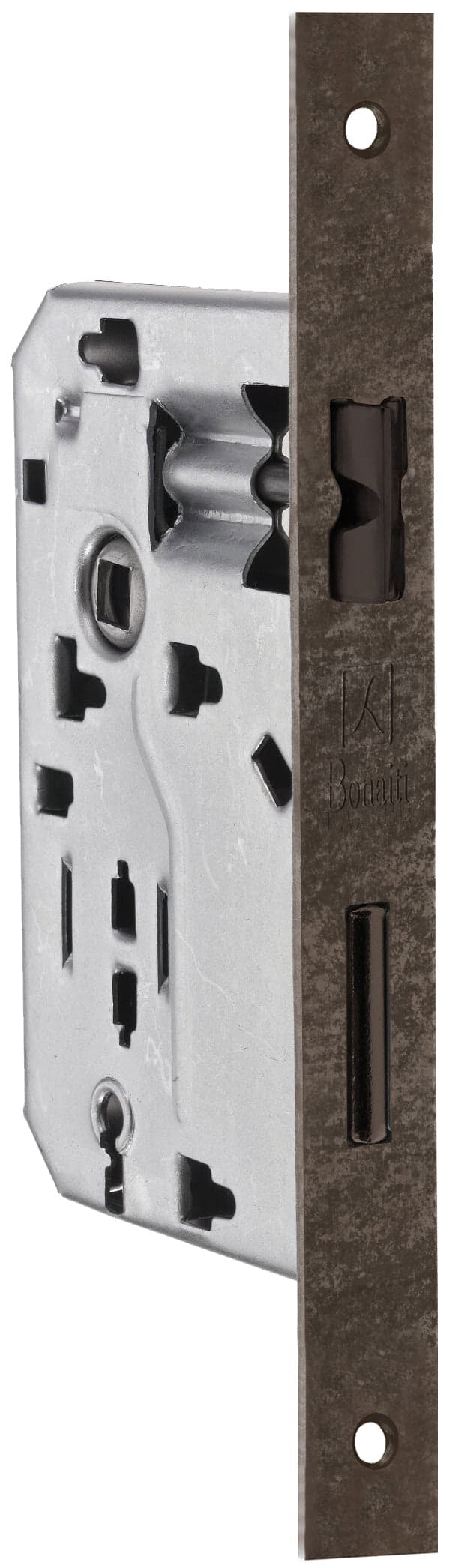 Serratura Legno Patent Inf. B Quadro Art. 042P Bronzato Verniciato E.35