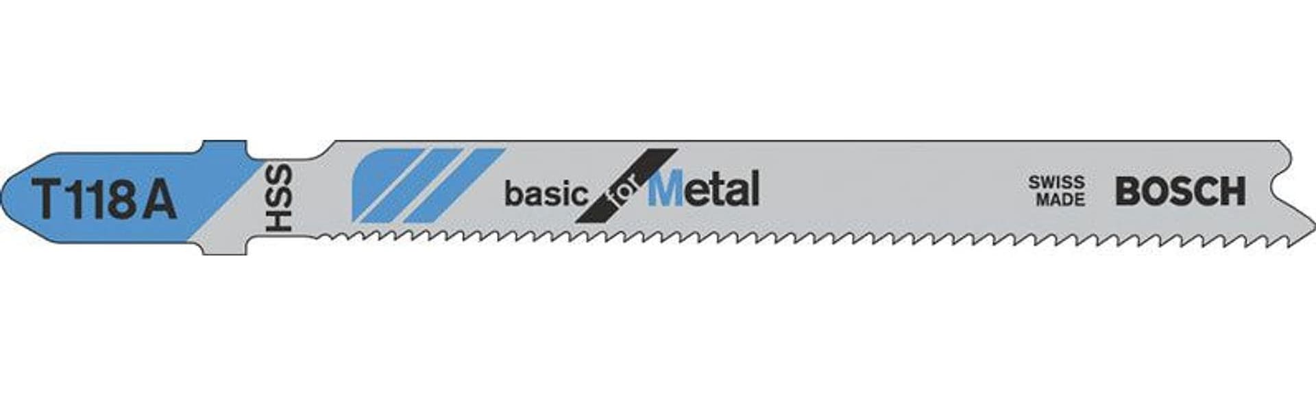 Lama per Ferro T 118 a 5 Pezzi. Blister 5.00 Confezioni Bosch