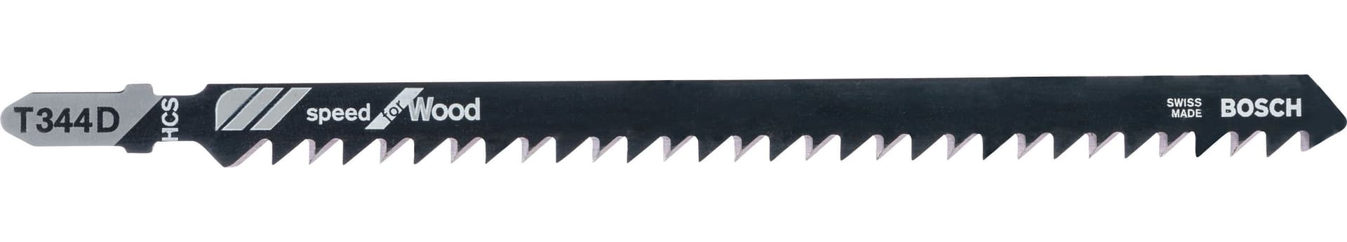 Lama per Legno T 344 D 3 Pezzi. Blister Bosch