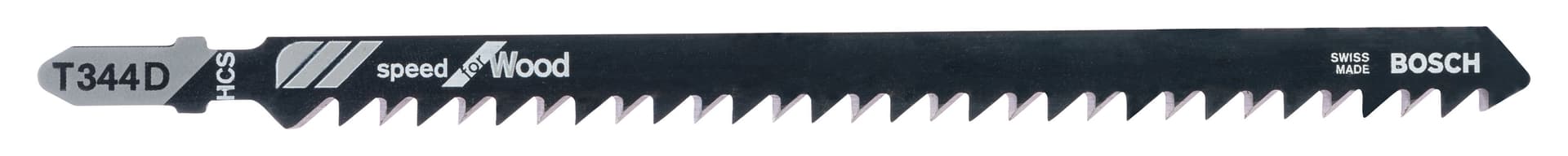 Lama per Legno T 344 D 3 Pezzi. Blister Bosch