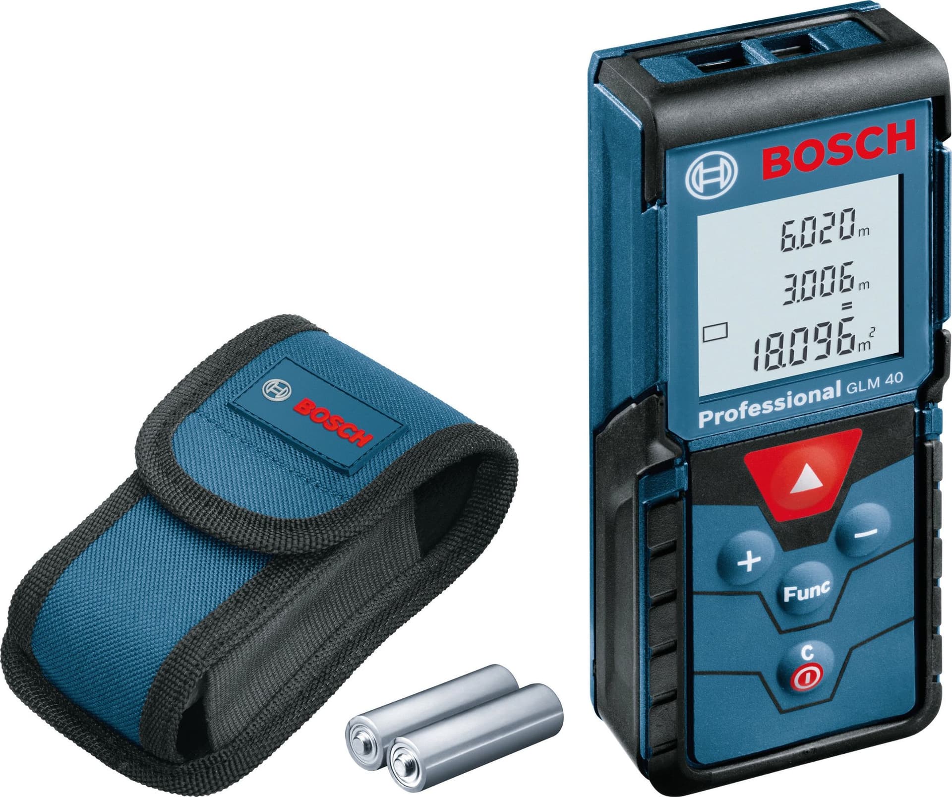 Rilevatore di Distanze Metro Laser Glm 40 M 40 Bosch
