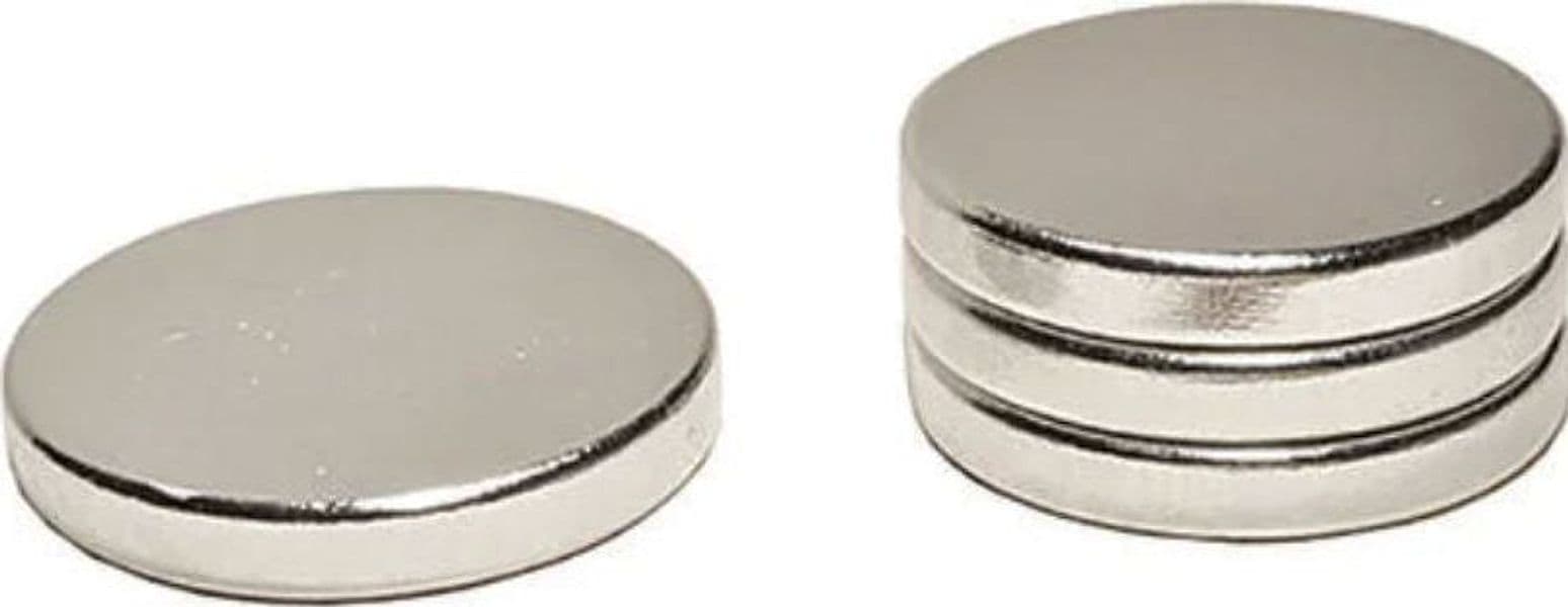 Bottone Magnetico al Neodimio Mm 20 x 3 36 Pezzi