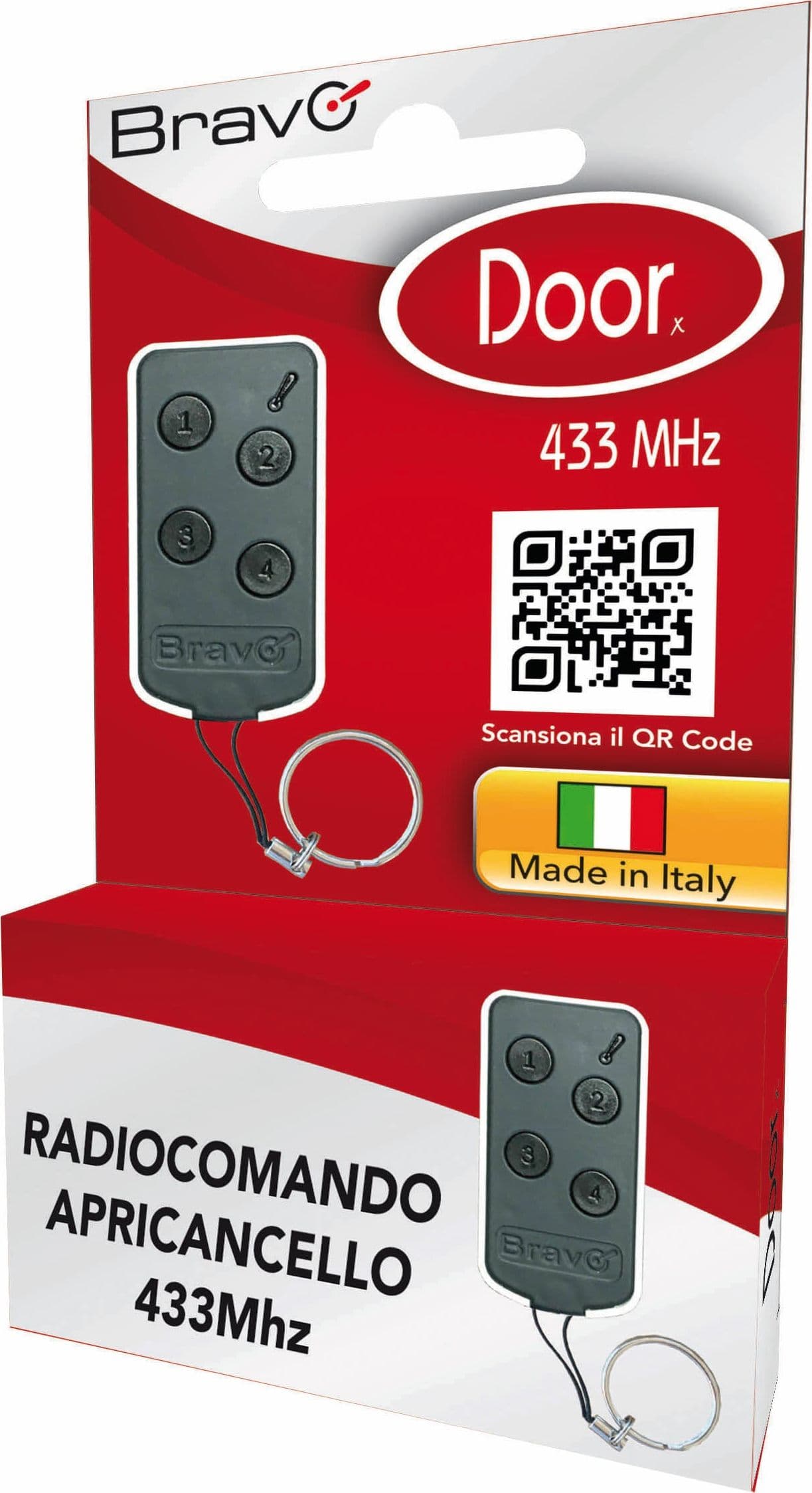 Bravo Radiocomando Apricancello Doorx Codice Fisso Frequenza 433 Mhz Display 22 Pz. in Ferramenta per cancelli BricoGo - Marano di Napoli, commercioVirtuoso.it