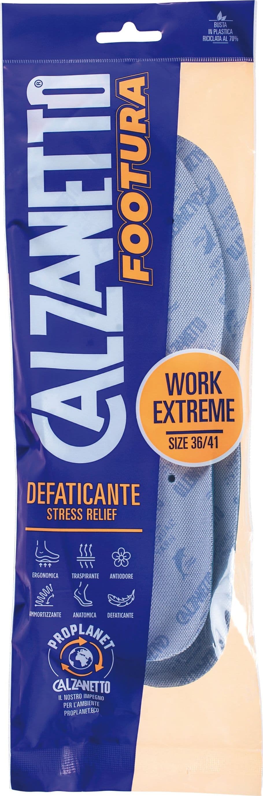 Solette Work Extreme Defaticante Donna Misura 36 40 Calzanetto