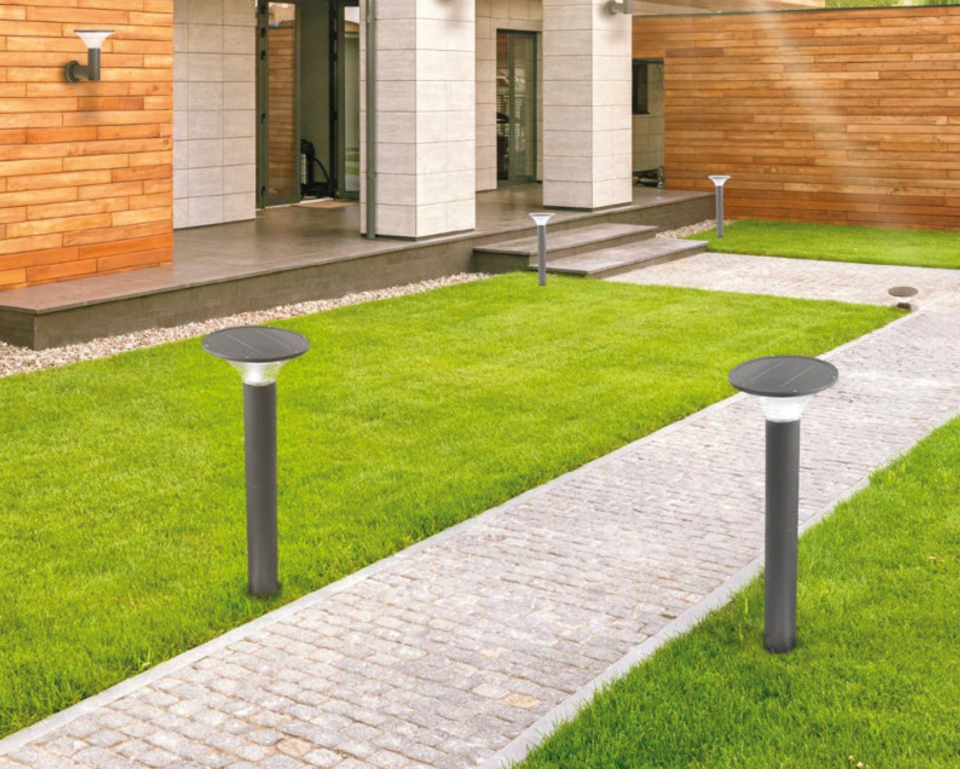 Century Paletto Da Giardino A Led Solare Sunny Mm. 600 H 2 W - 160 Lumen - 3.000K / 4.000K / 6000K in Luci per sentieri BricoGo - Marano di Napoli, commercioVirtuoso.it