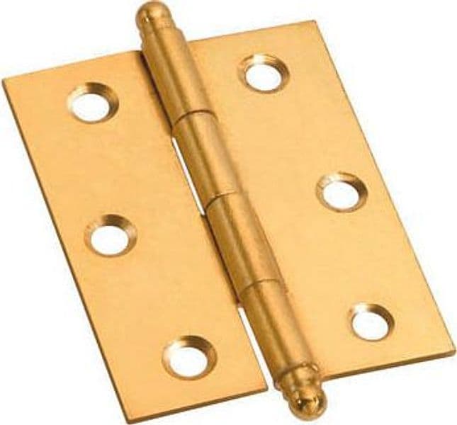 Cerniera con Perno Sfilabile in Ferro Ottonato Mm 60 x 50 24 Pezzi