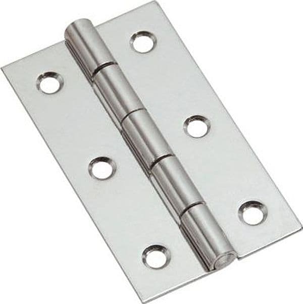Cerniera Perno Fisso Inox Stretta Mm 50 x 30 24 Pezzi