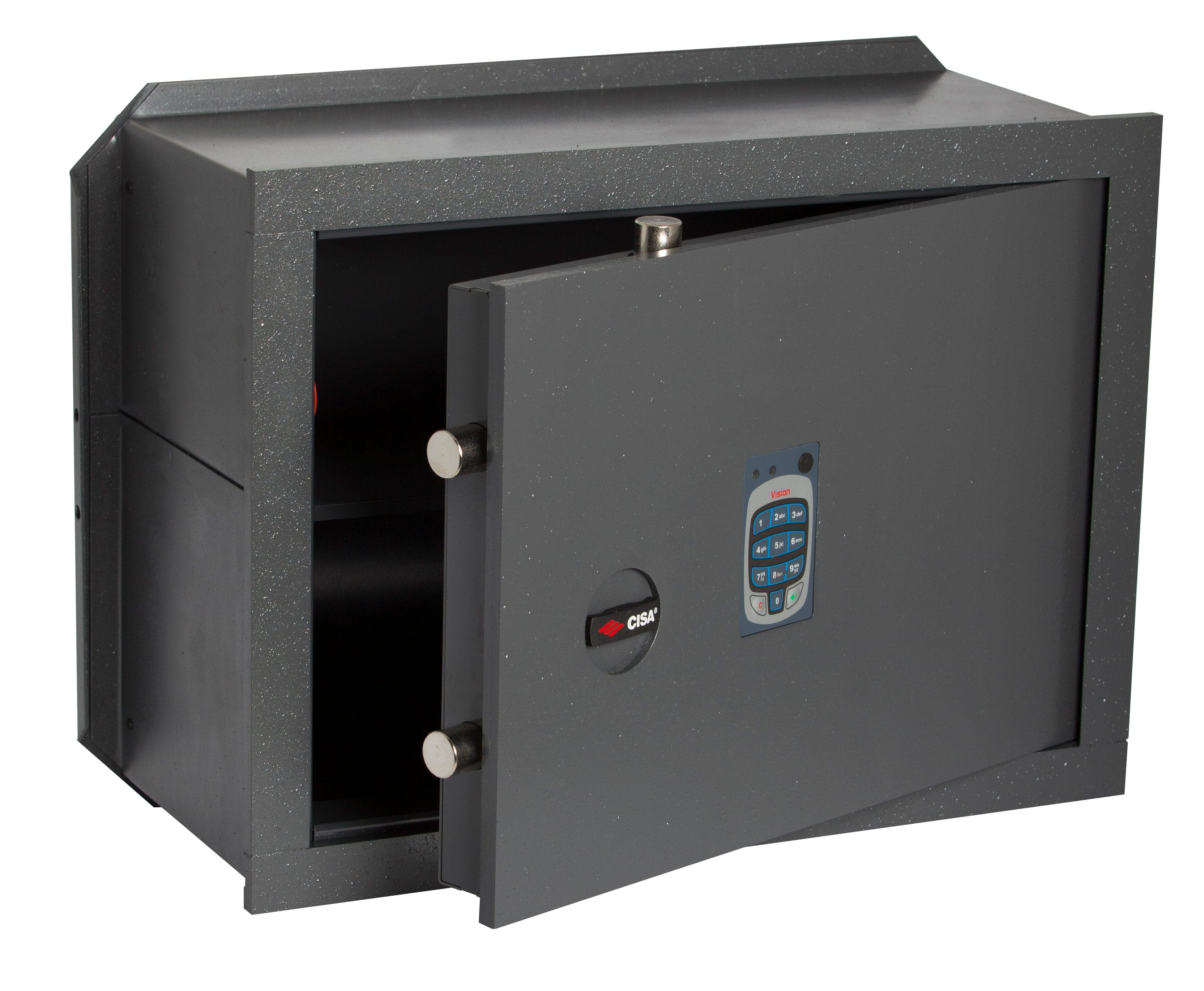 Cisa CASSAFORTE DA MURO ELETTRONICA Art. 82710 Chiusura con combinatore mm. 490x250x360 h