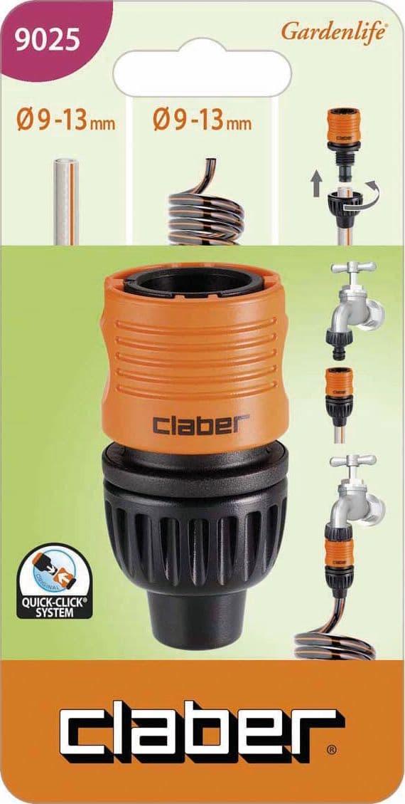Claber Raccordo Per Tubi Mm 9-13 Art. 9025 in Parti e connettori BricoGo - Marano di Napoli, commercioVirtuoso.it