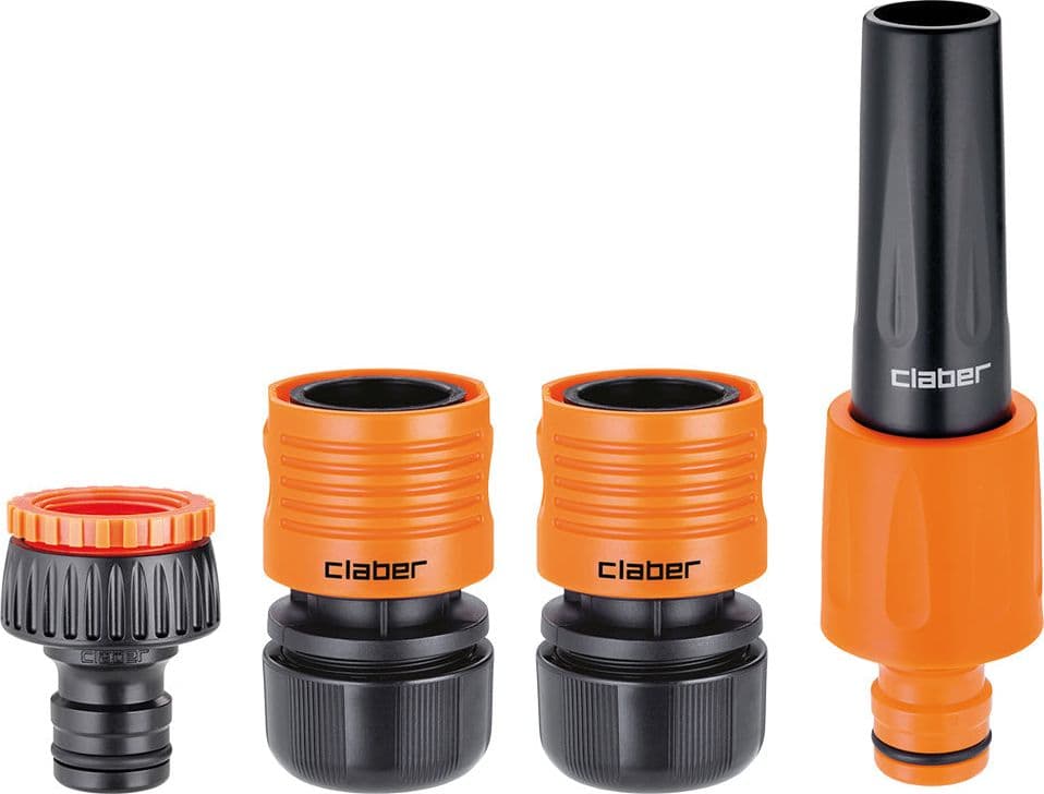 Set Irrigazione Starter Kit Max Flow 3/4 Pezzi 4 Art. 9656 Claber