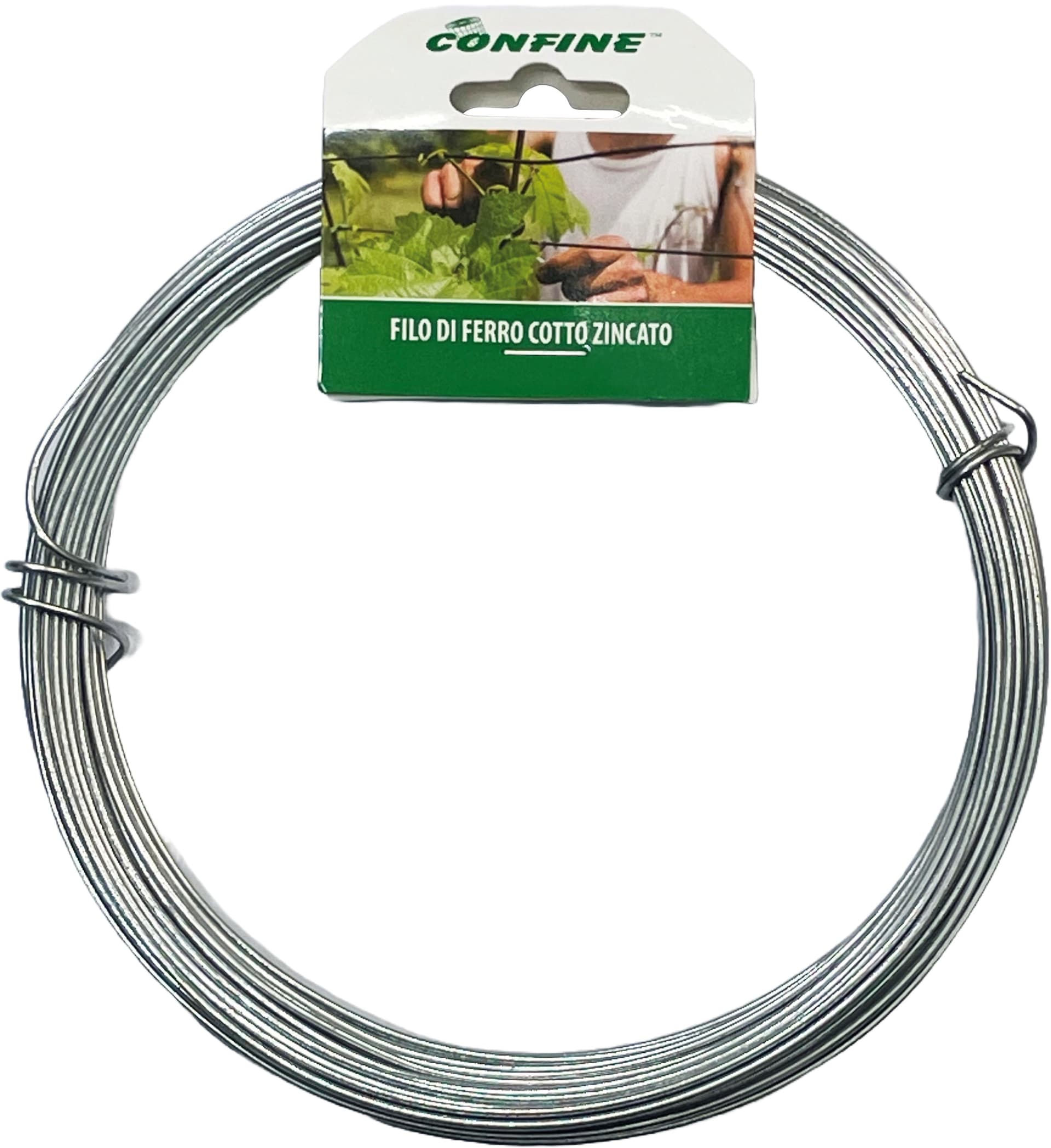 Filo di Ferro Cotto Zincato Ø Filo Mm 1 30 M 20 Confine