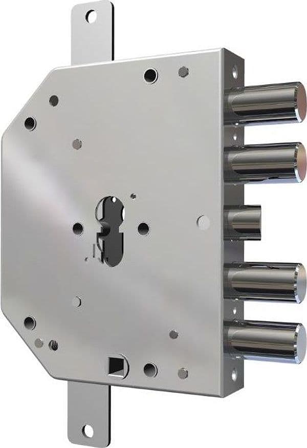Cr Serratura Porte Blindate Appl. 2M+S Trip.cil Europeo Art Codice 37125