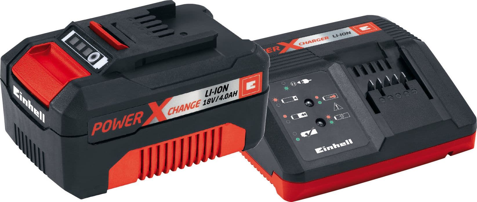 Batteria + Caricabatteria Power x Change 18 V 4 0 Ah Einhell