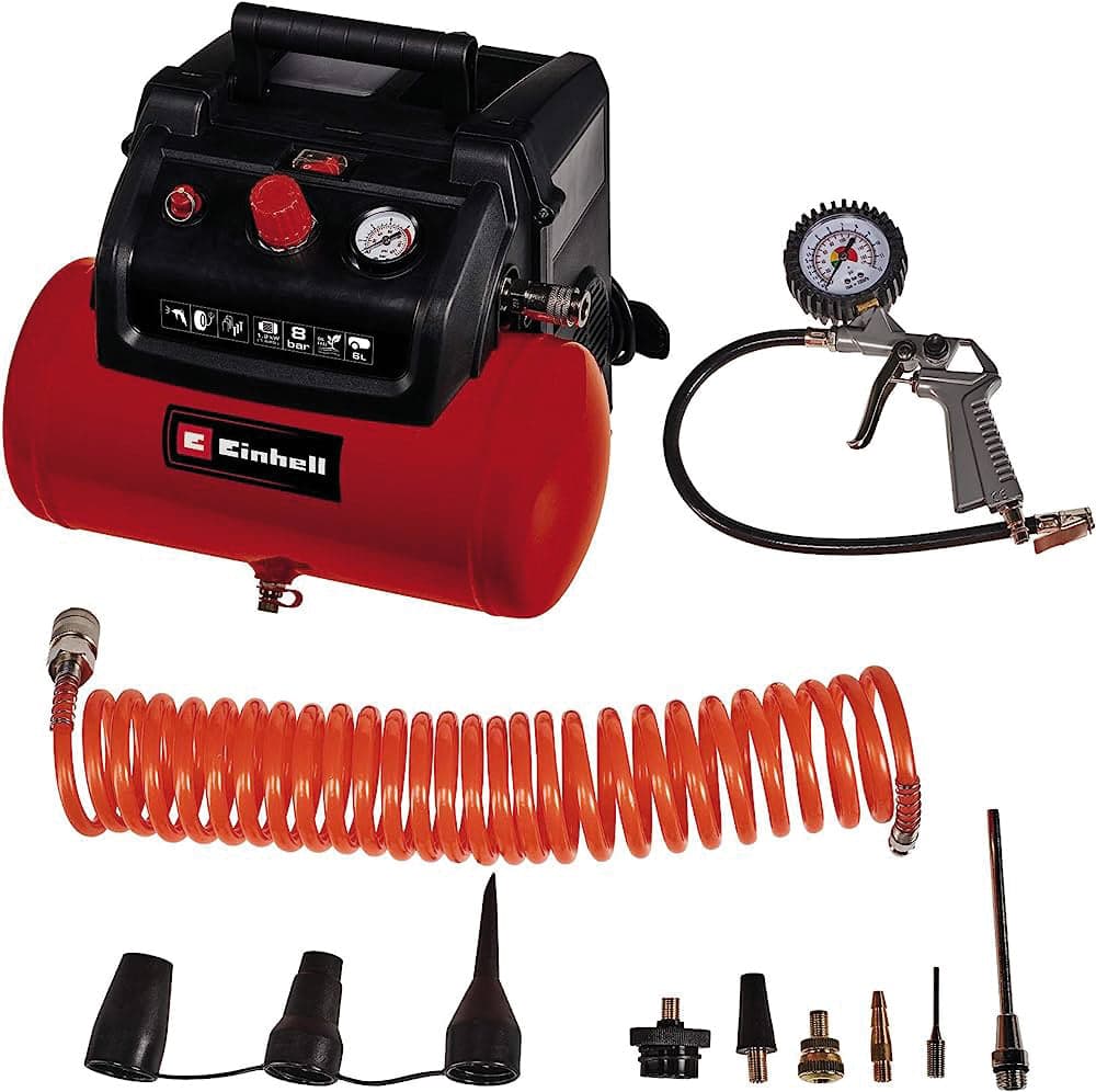Einhell Compressore Lt. 6 Tc-Ac 190/6/8 Of Set 1.200 W